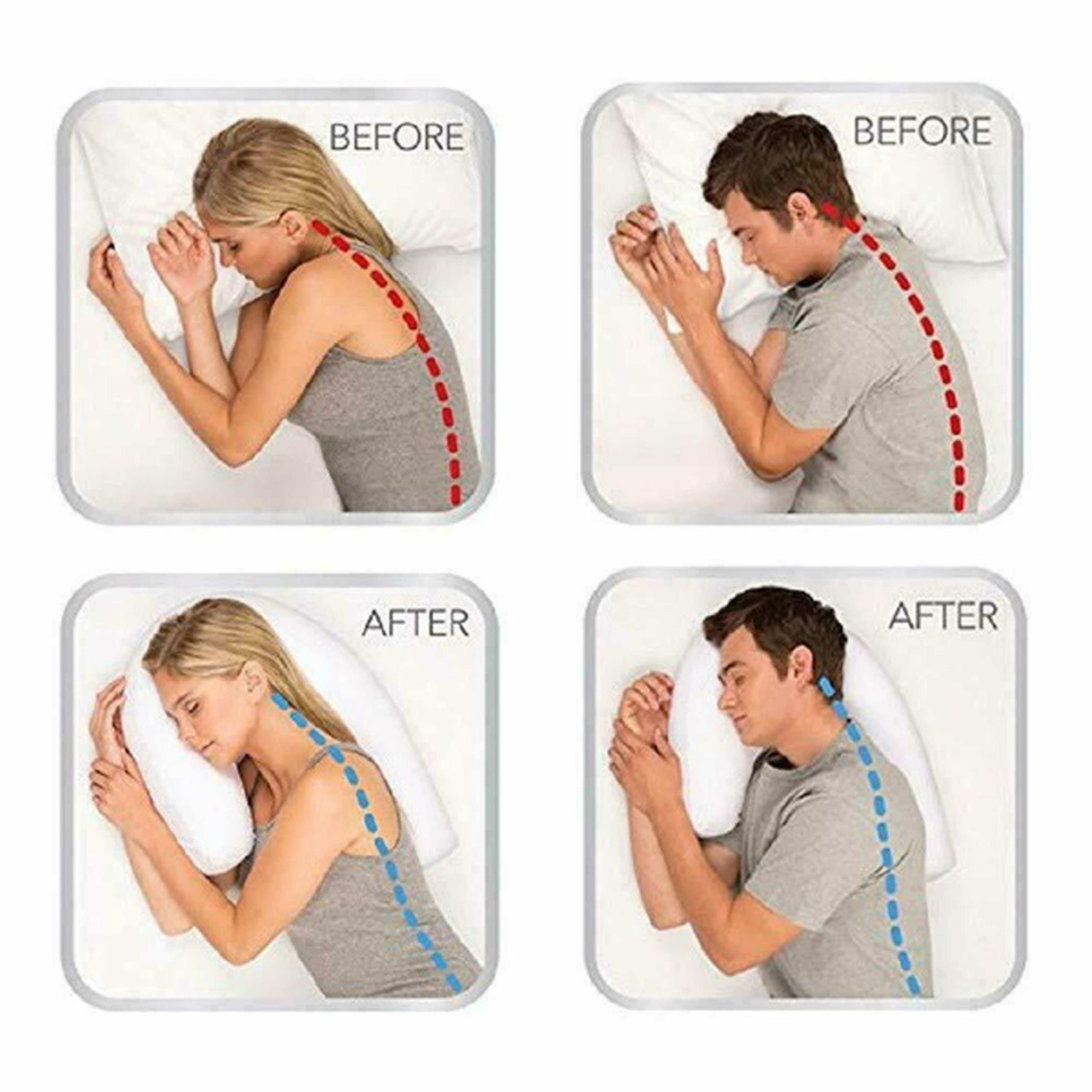 Soft and plush pillow cushioning