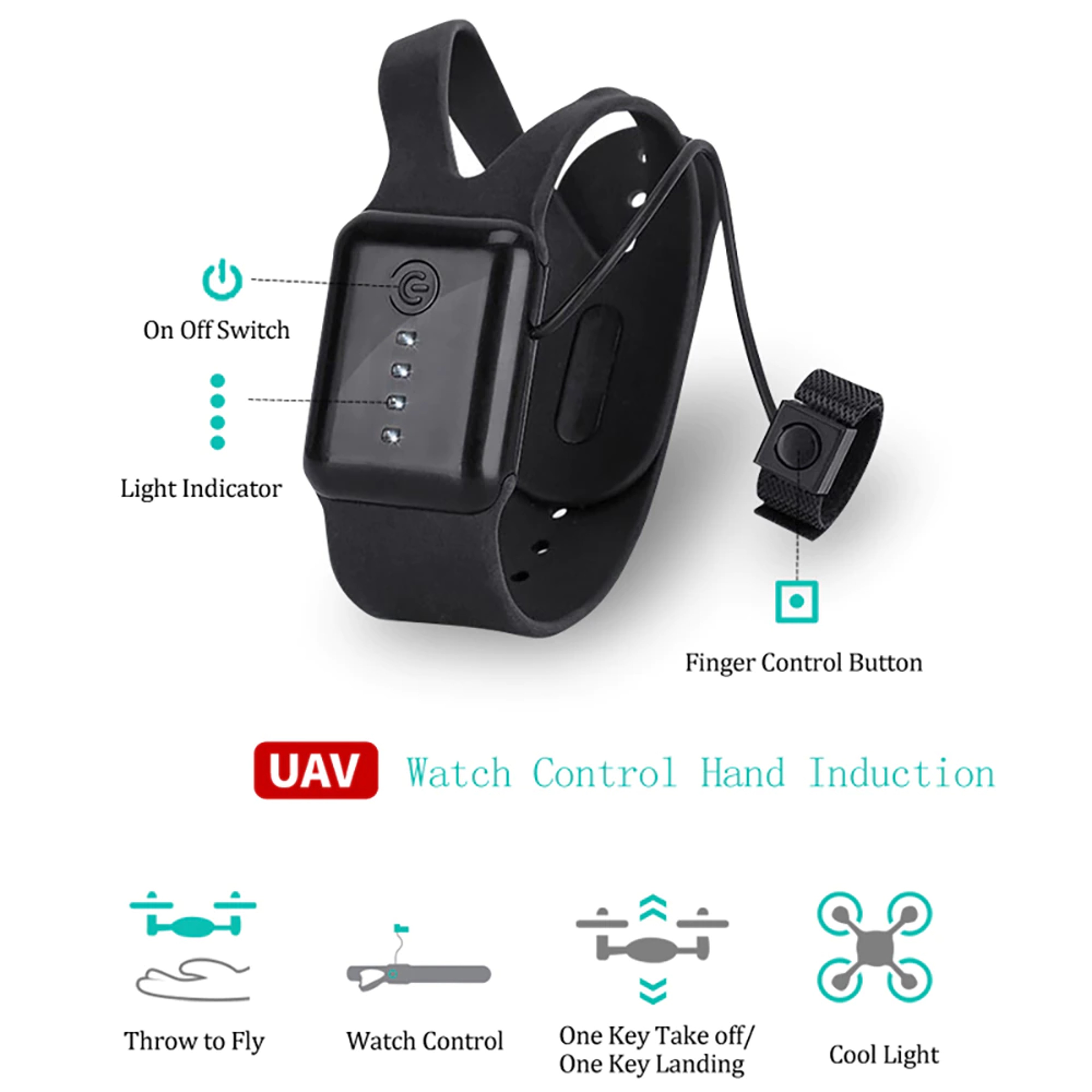 UAV Gesture Controlled Drone: Cool, Easy to Operate, and a 4-Axis Addition to Kids Playtime 4