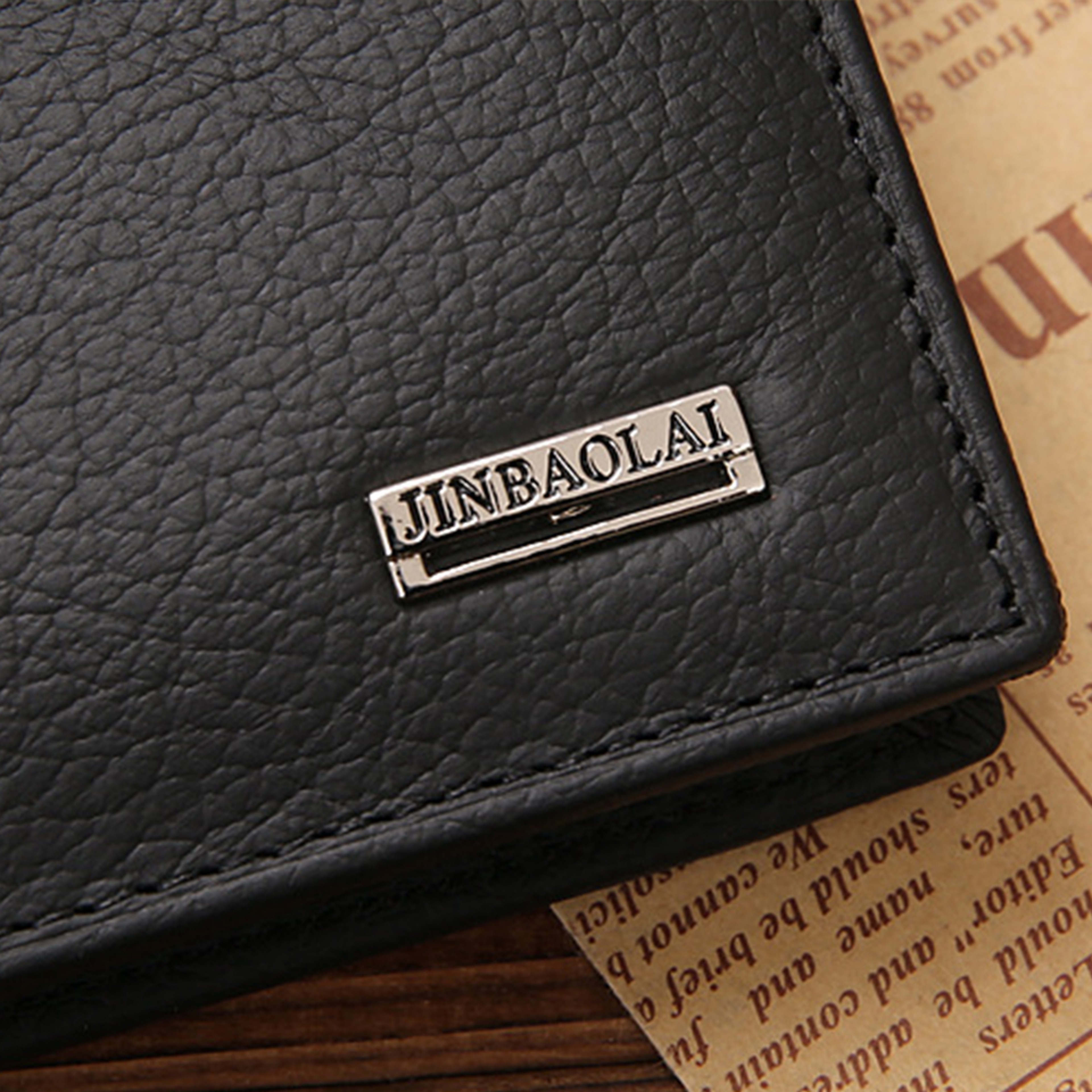 Classic Genuine Leather Wallet for Men with Coin Pocket and Card Holder – view 5