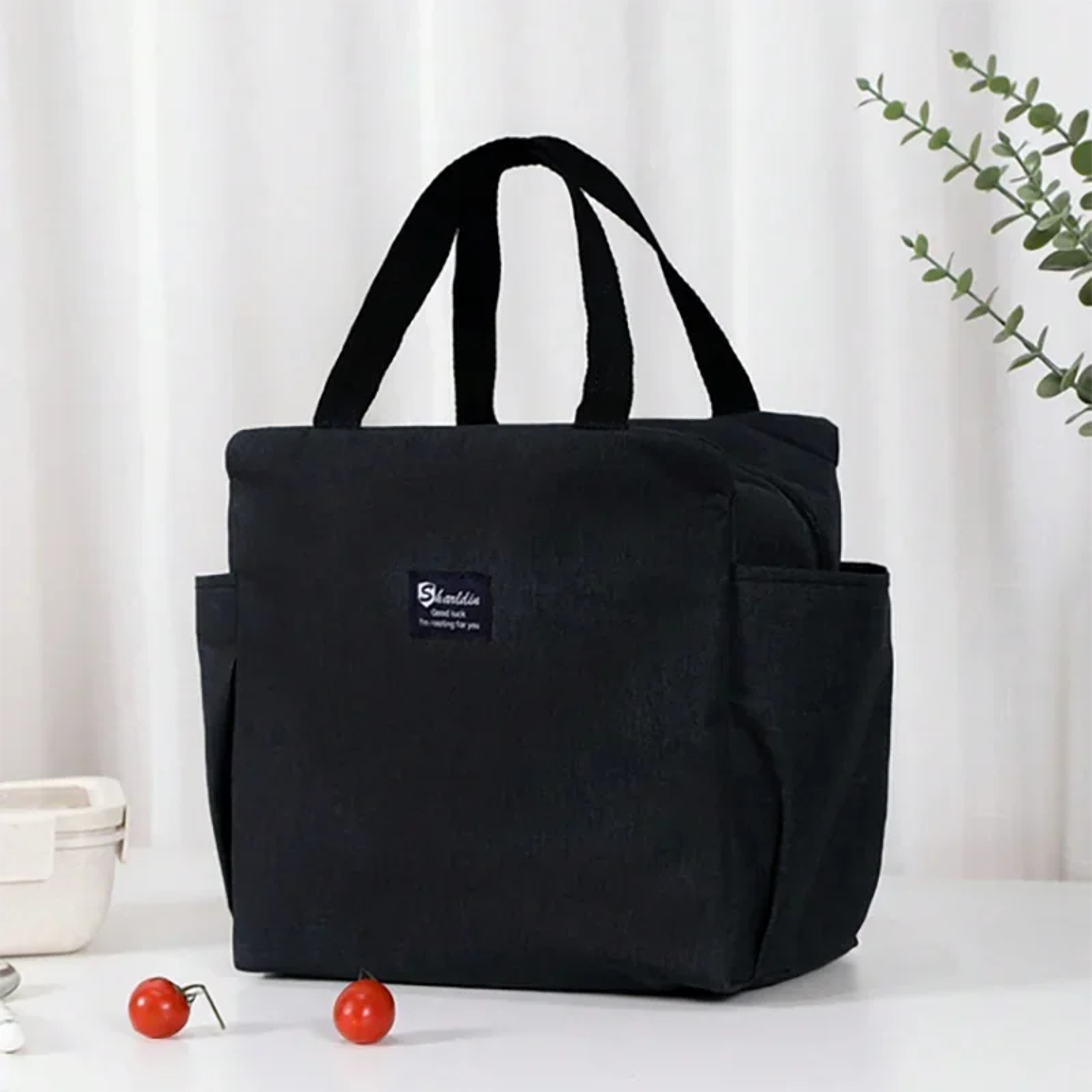 Large Capacity Insulated Lunch Bag For Women Waterproof Cooler Bag For Picnic  Food Storage 5