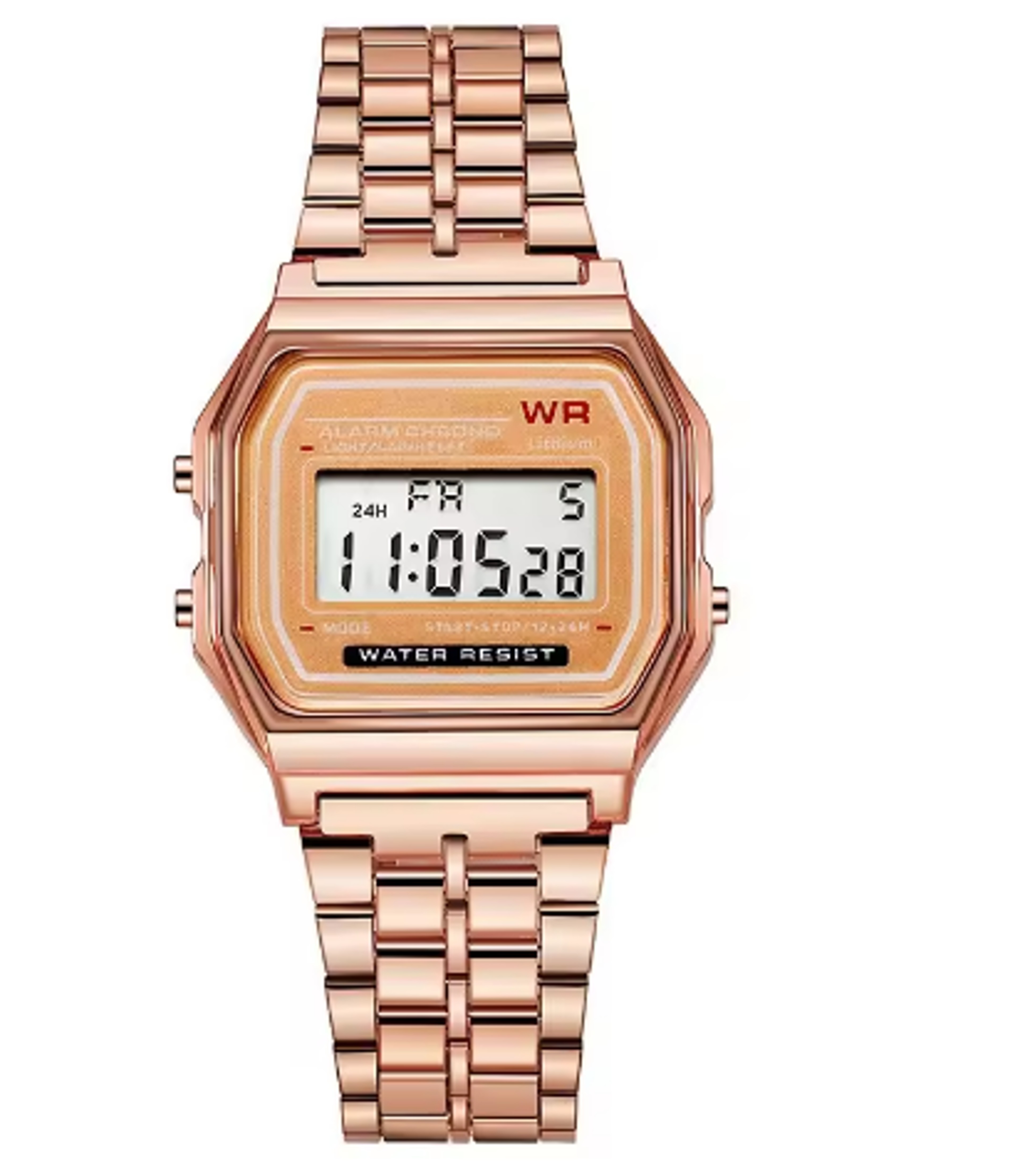 Retro Luxury Gold Rose Digital Display Watch For Men And Women 2