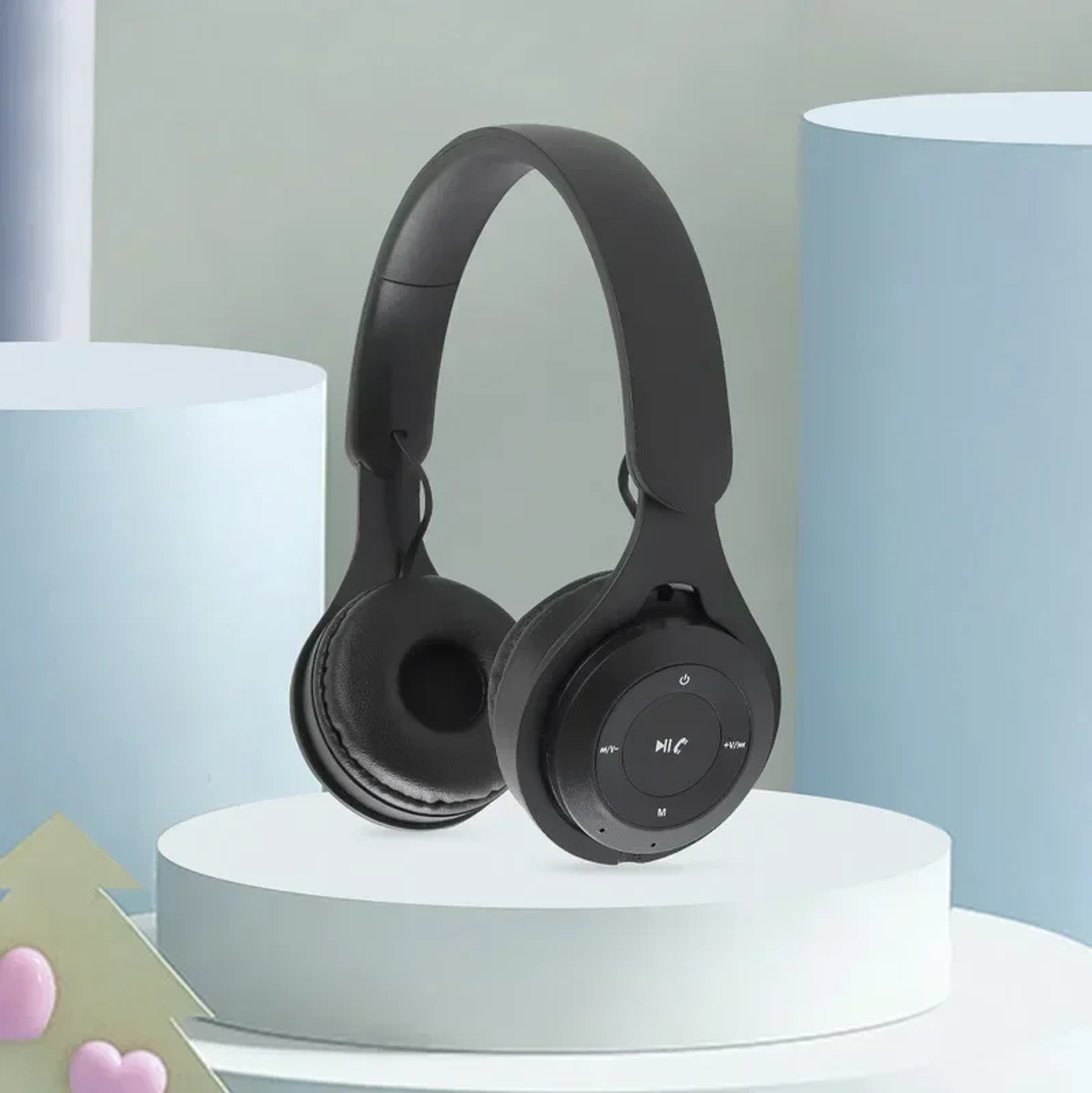 Bluetooth Headset Folding Wireless Sports Earphone Gaming Headsets Over Ear Headphones For Smartpho 4