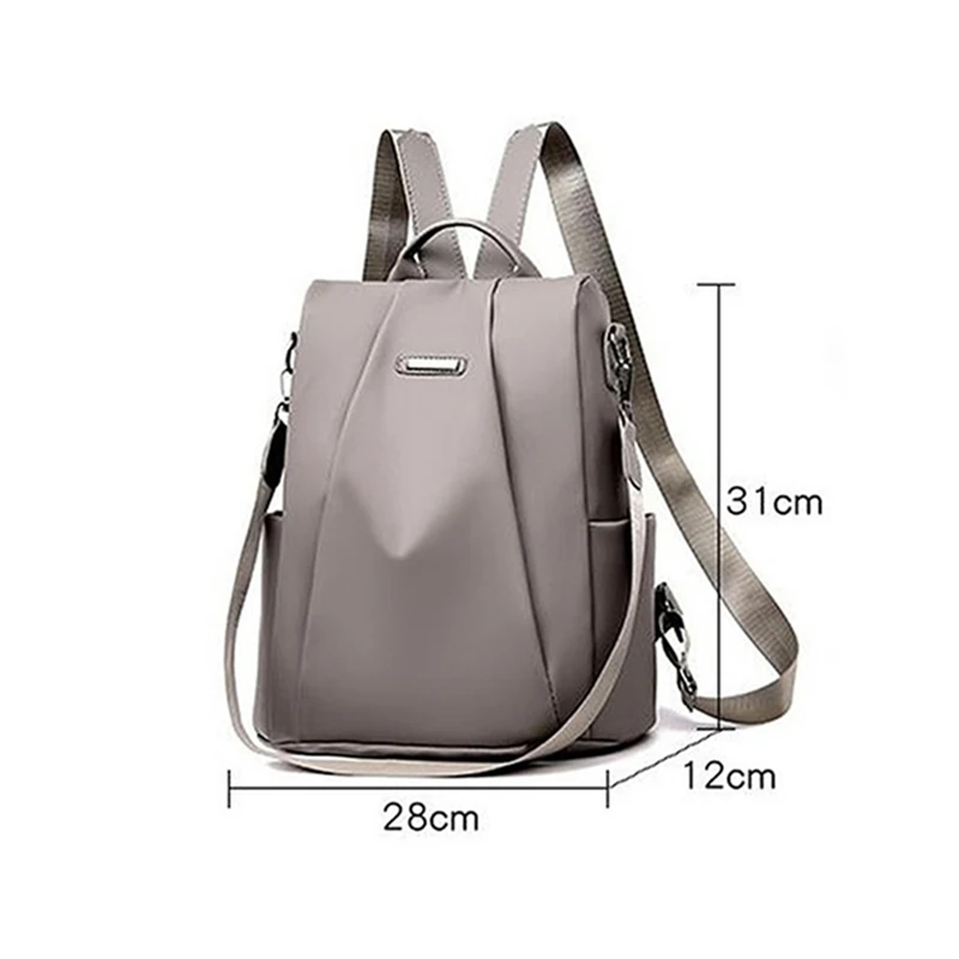 Fashionable Lightweight Waterproof Womens Backpack With Detachable Shoulder Strap And Large Capacit 1