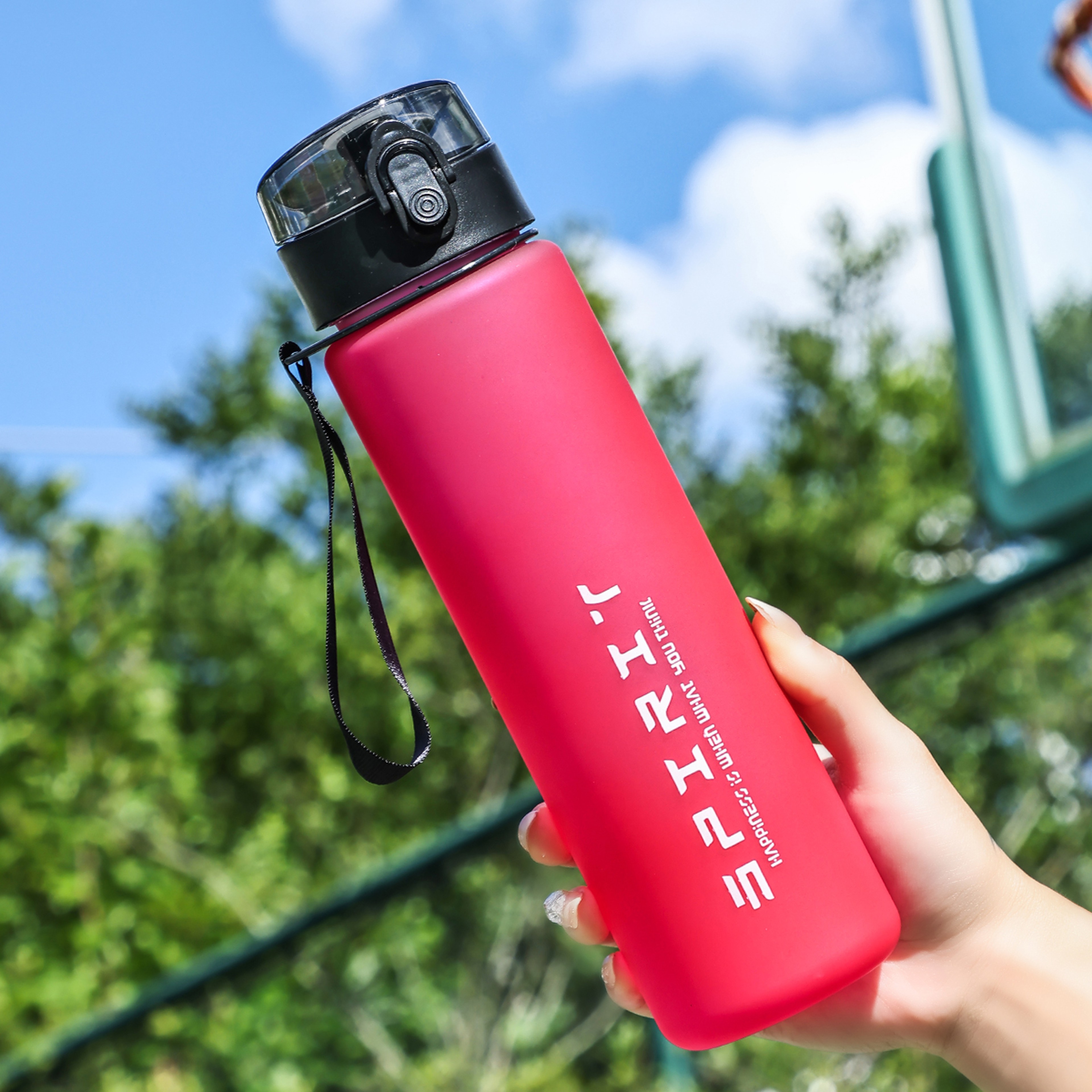 Portable Large Capacity Gradient Water Bottle Perfect For Sports  Outdoor Adventures 3