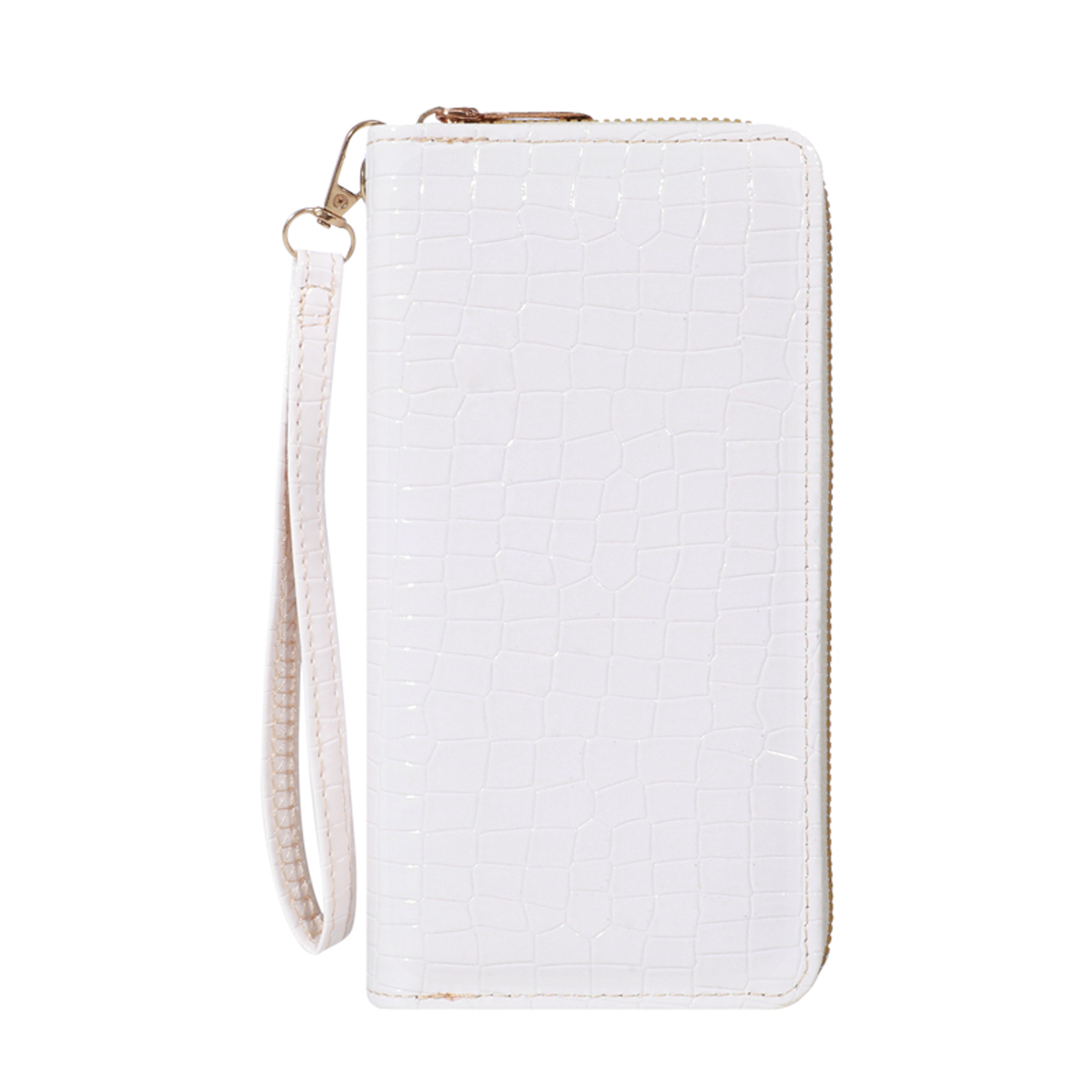 Elegant Large Capacity Wallet Clutch Purse With Zipper Multiple Card Holder Slots And Compartments 8
