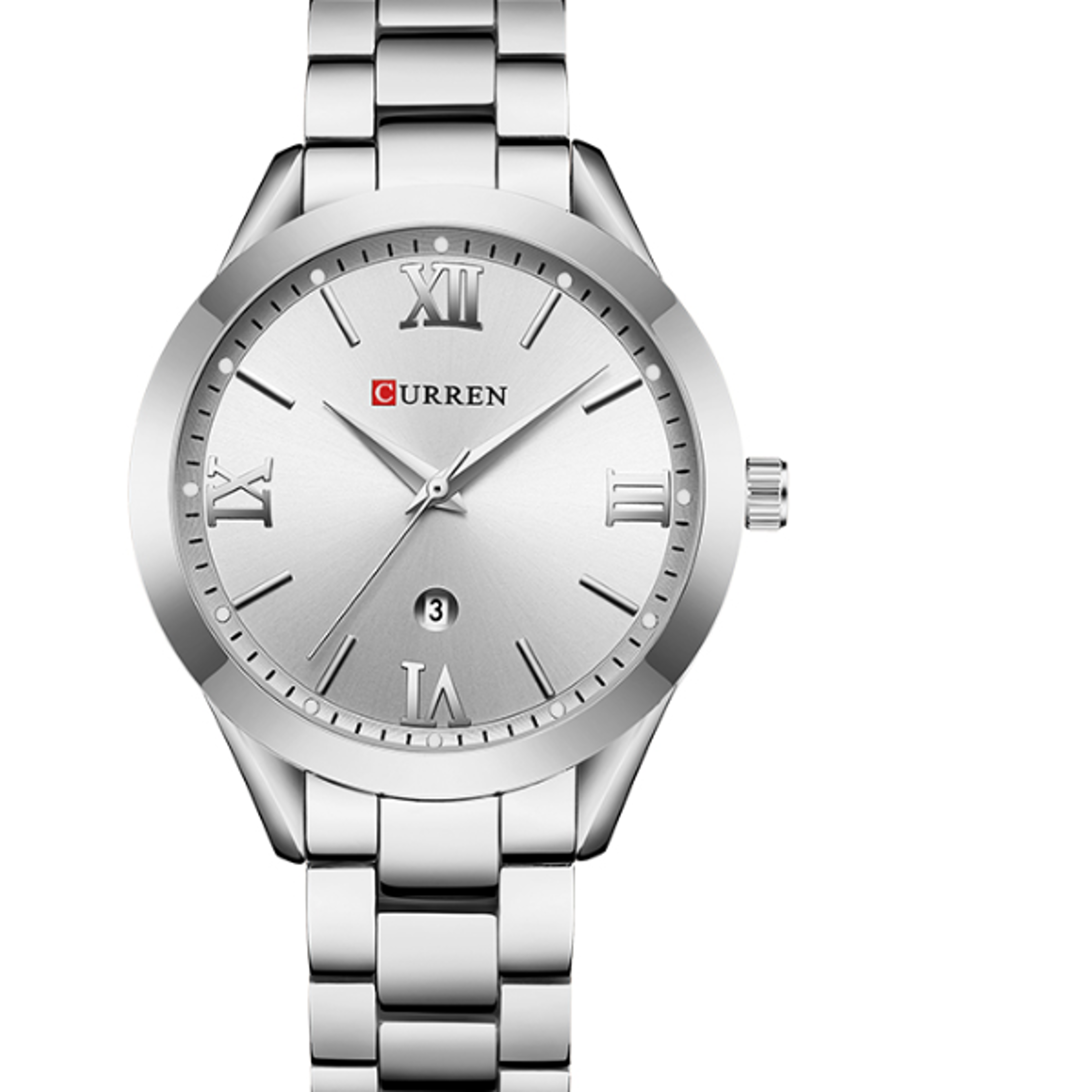 Luxury Womens Stainless Steel Watch Elegant Simple and Stylish Wristwatch for Business and Casual We