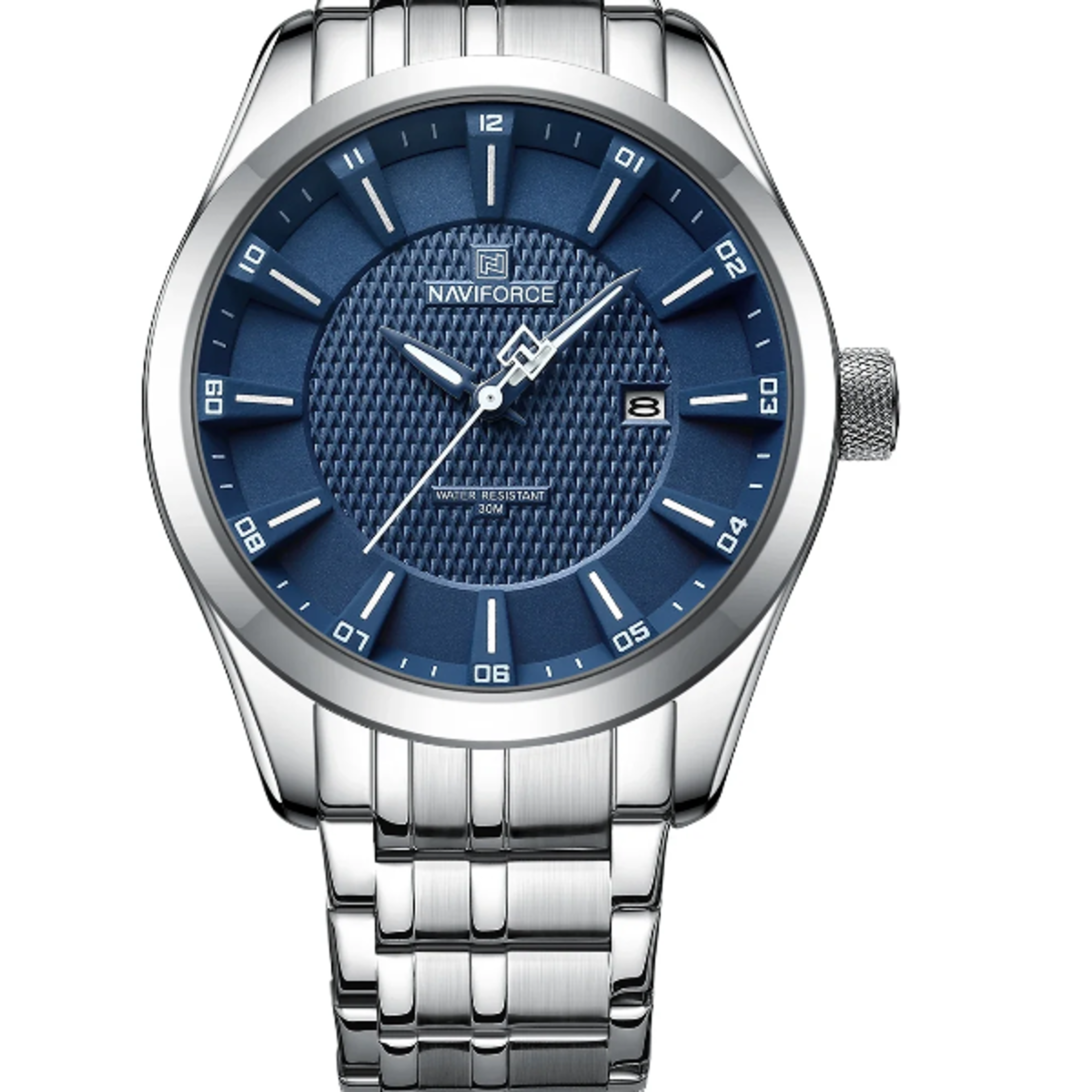 Luxury Mens Waterproof Quartz Watch Stainless Steel Luminous Wristwatch for Business  Fashion