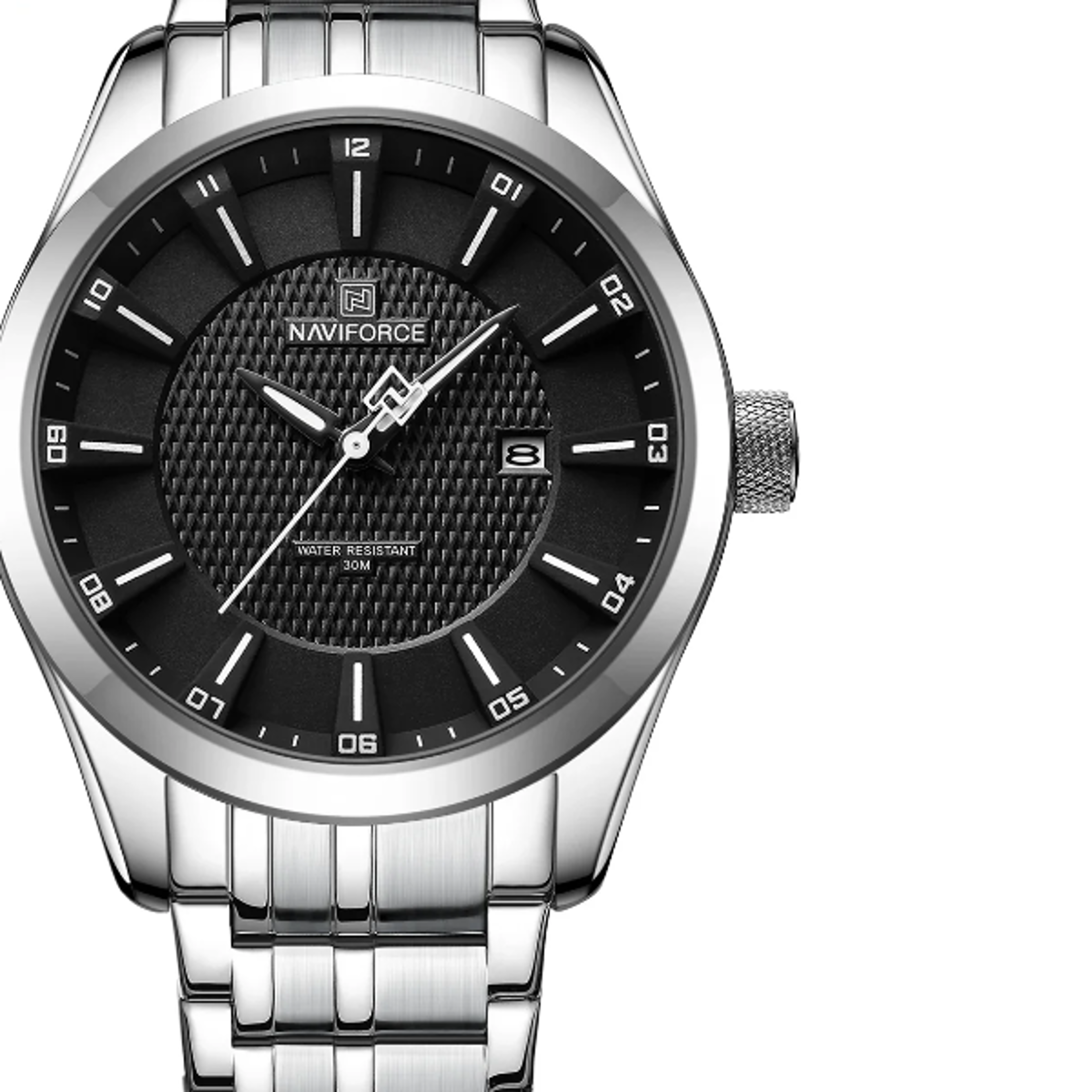 Luxury Mens Waterproof Quartz Watch Stainless Steel Luminous Wristwatch for Business  Fashion