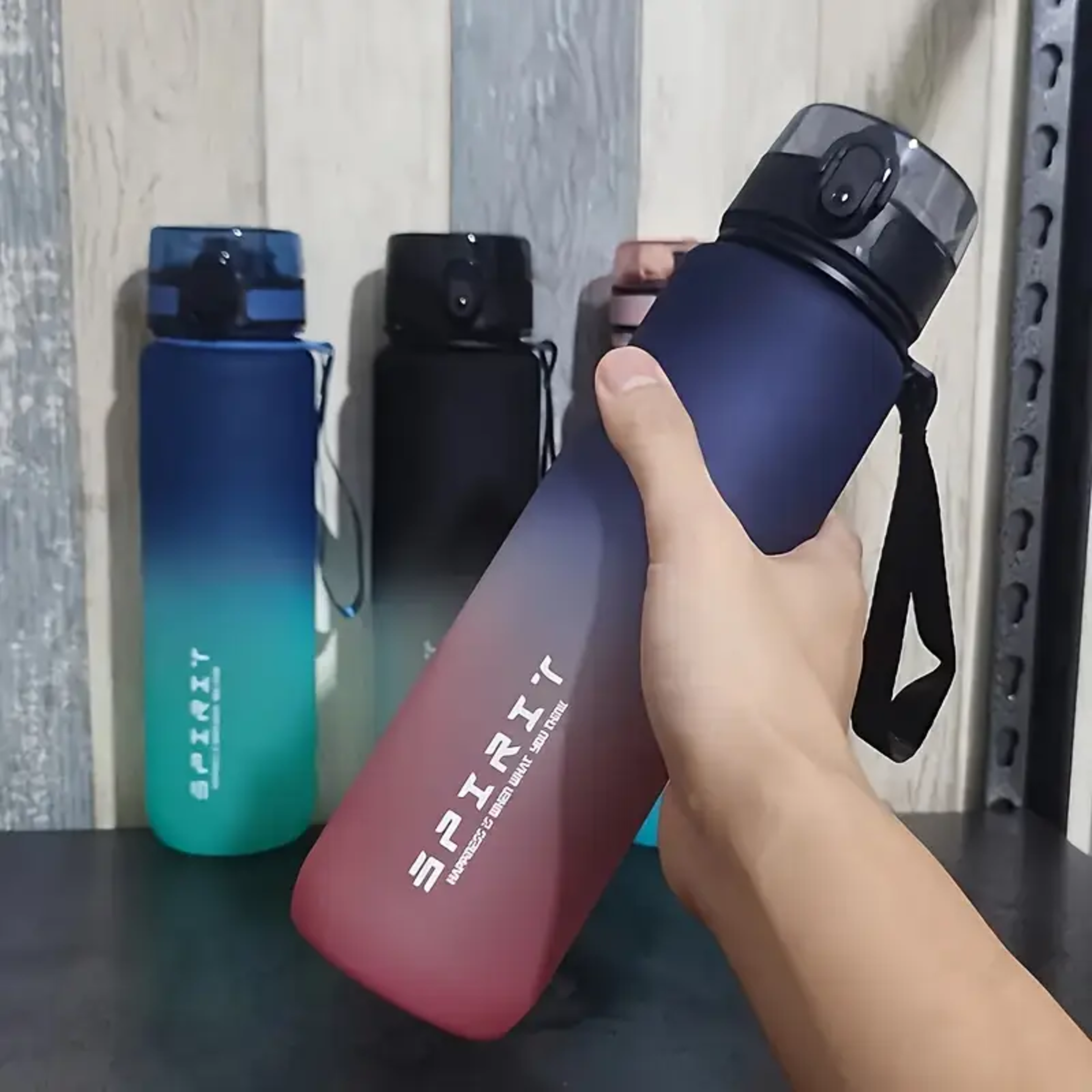 Sports Water Bottle with Large Capacity Perfect for Fitness Mountaineering Cycling and Camping – view 1