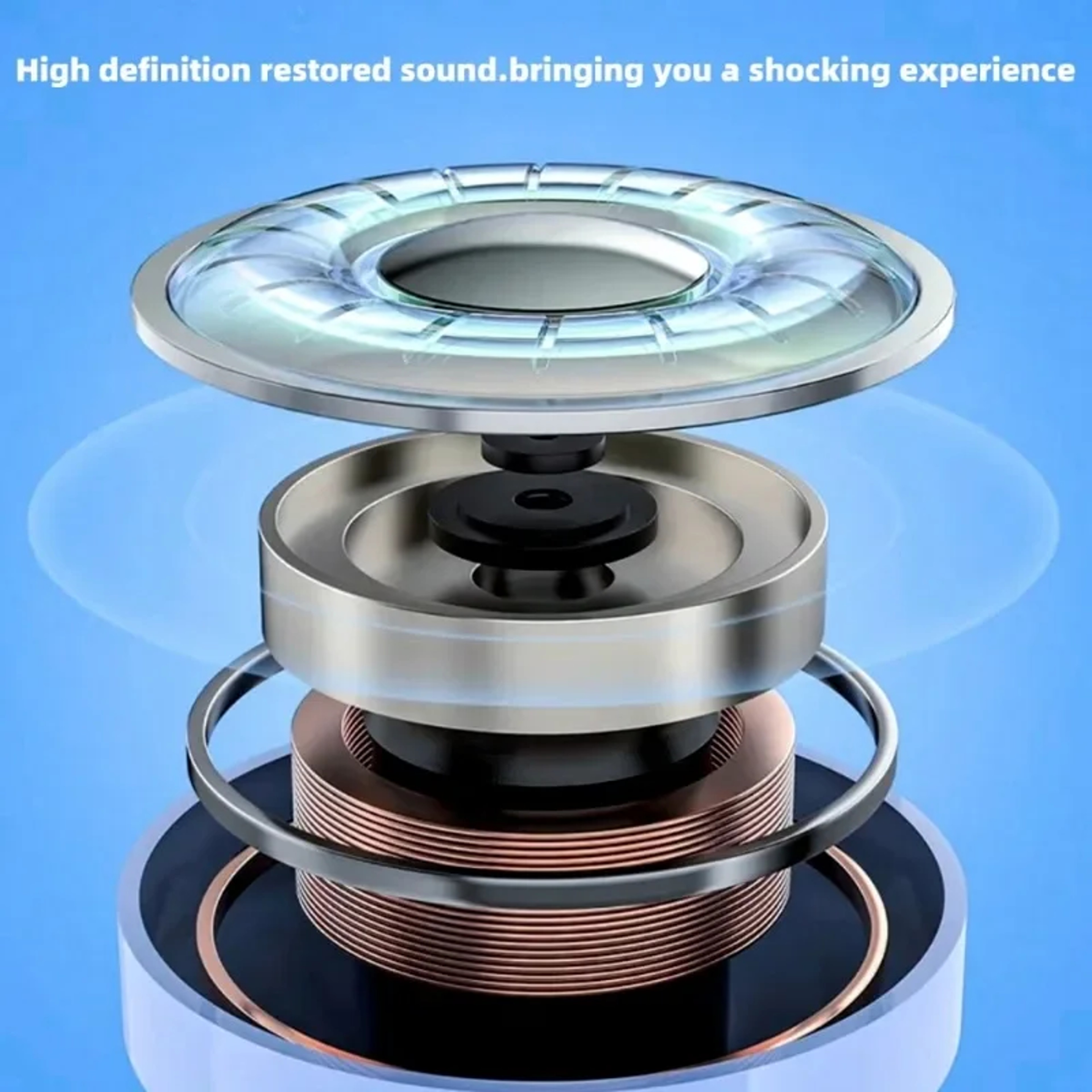 Wireless Bluetooth Headphones With Noise Cancelling And HD HiFi Stereo Sound 3
