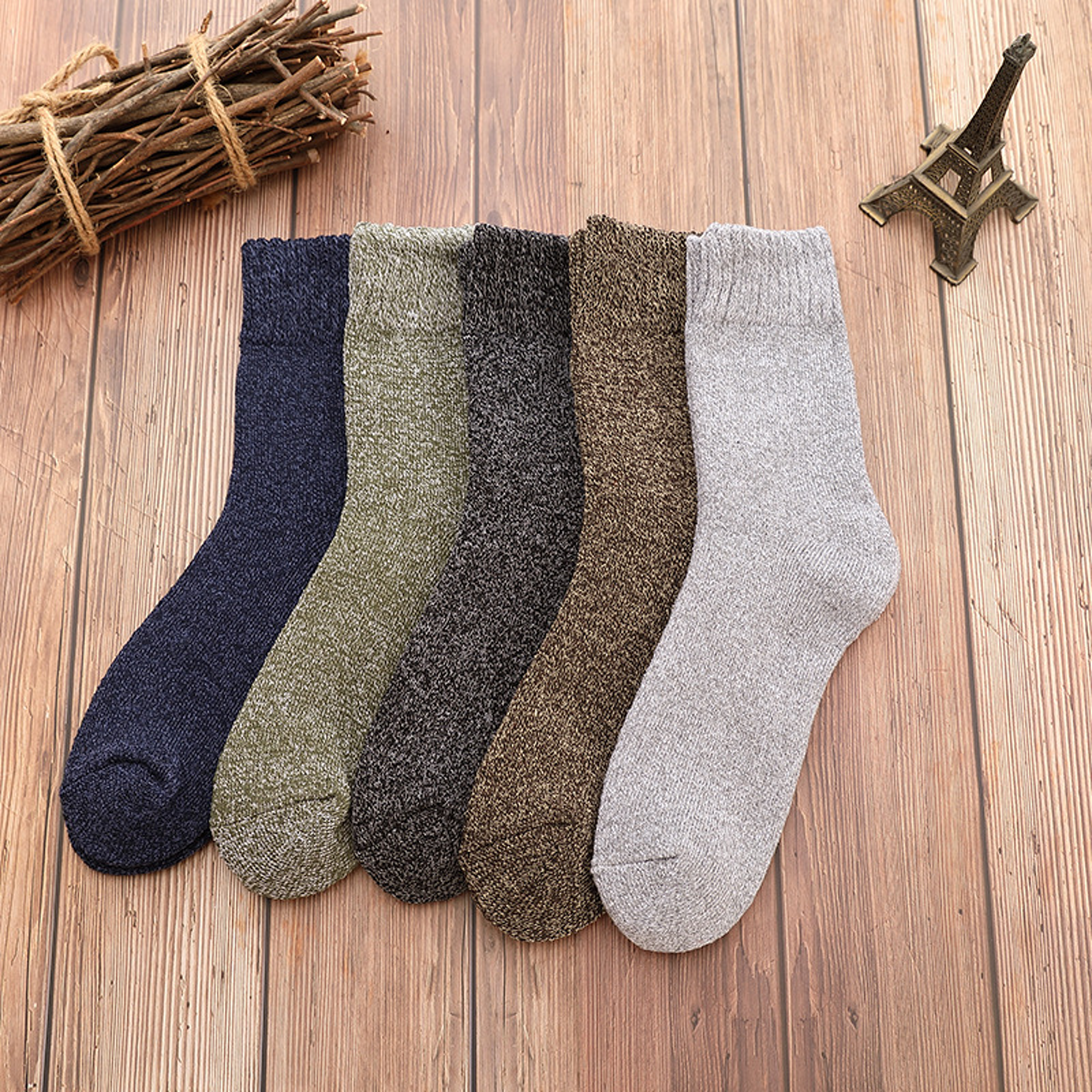 Socks For Men And Women Thick Solid Socks Super Thicker Terry Socks For Cold Snow Protection 5