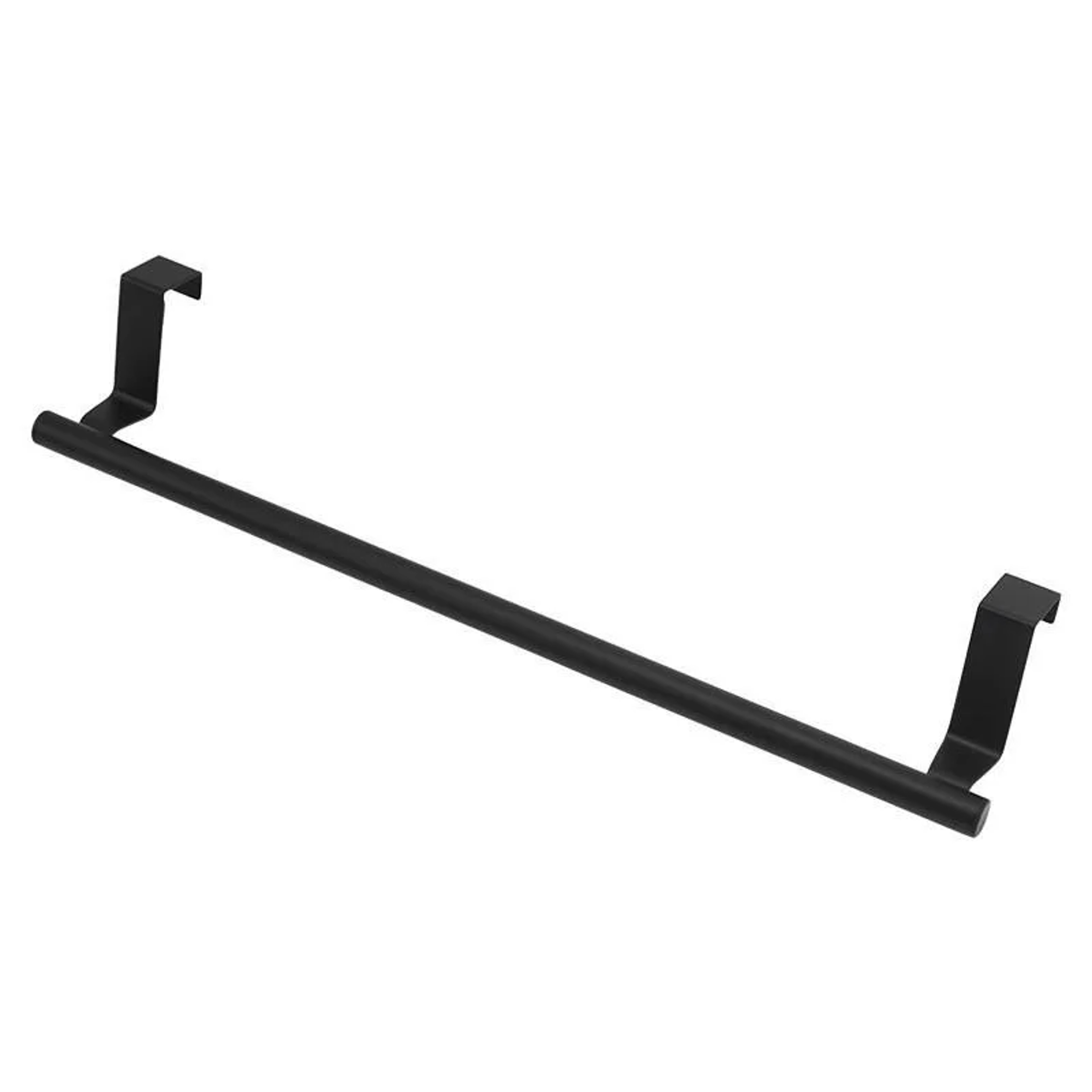 Over Cabinet Towel Rack Punch Free Stainless Steel Bathroom Storage Organizer 6
