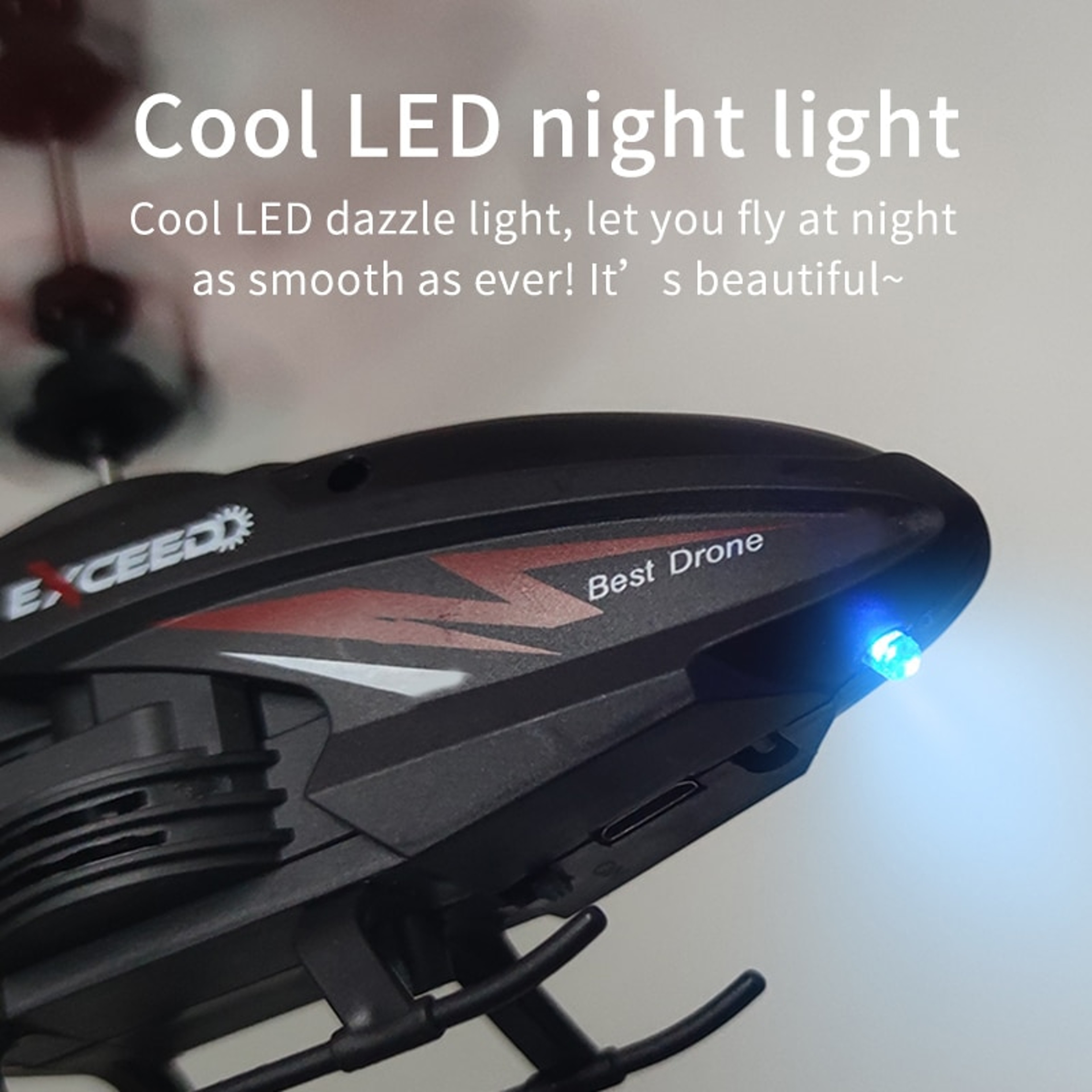 Gesture Control Helicopter RC Aircraft with LED Lights for Kids – view 2