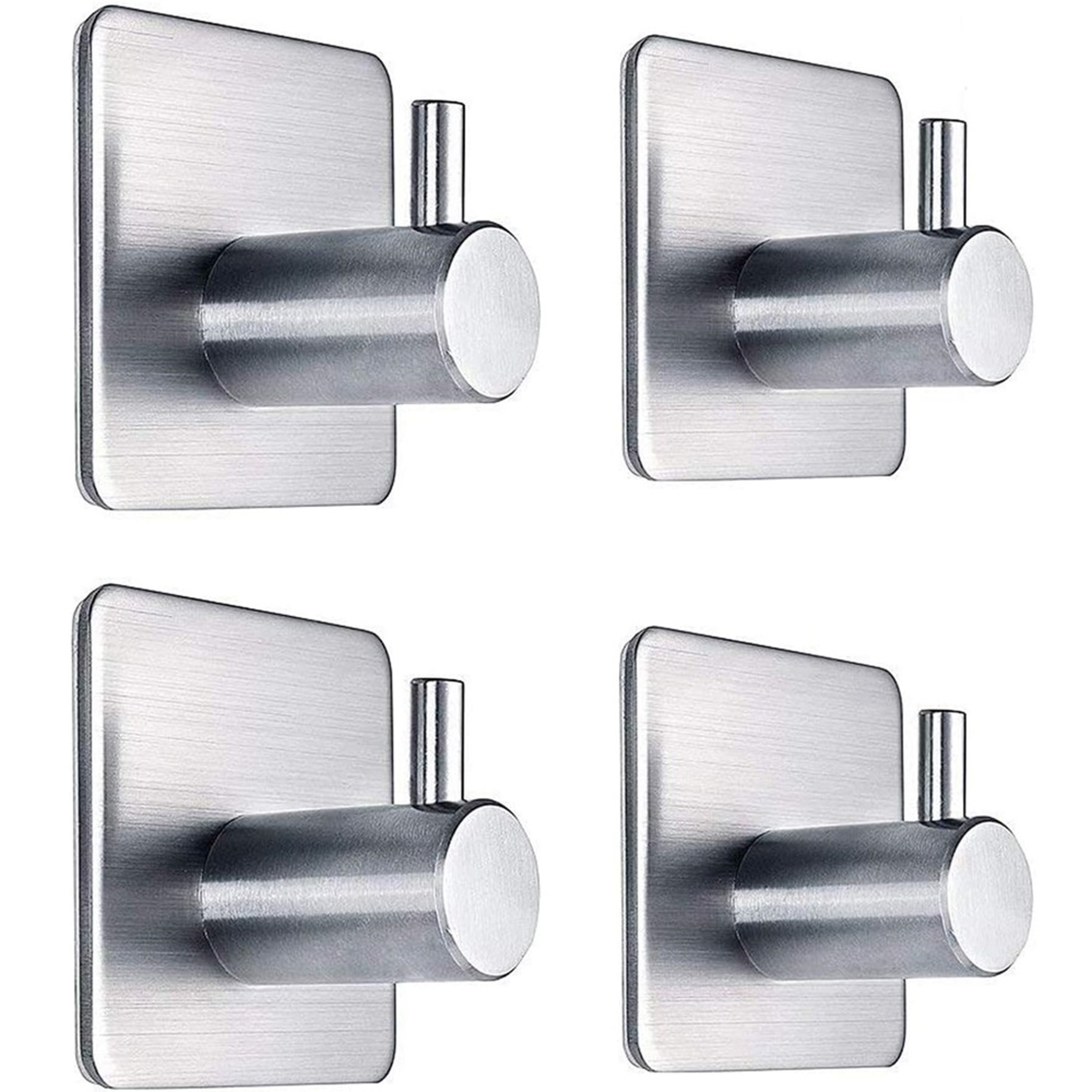Heavy Duty Self Adhesive Towel Rack Waterproof Wall Hook No Drilling Required 0