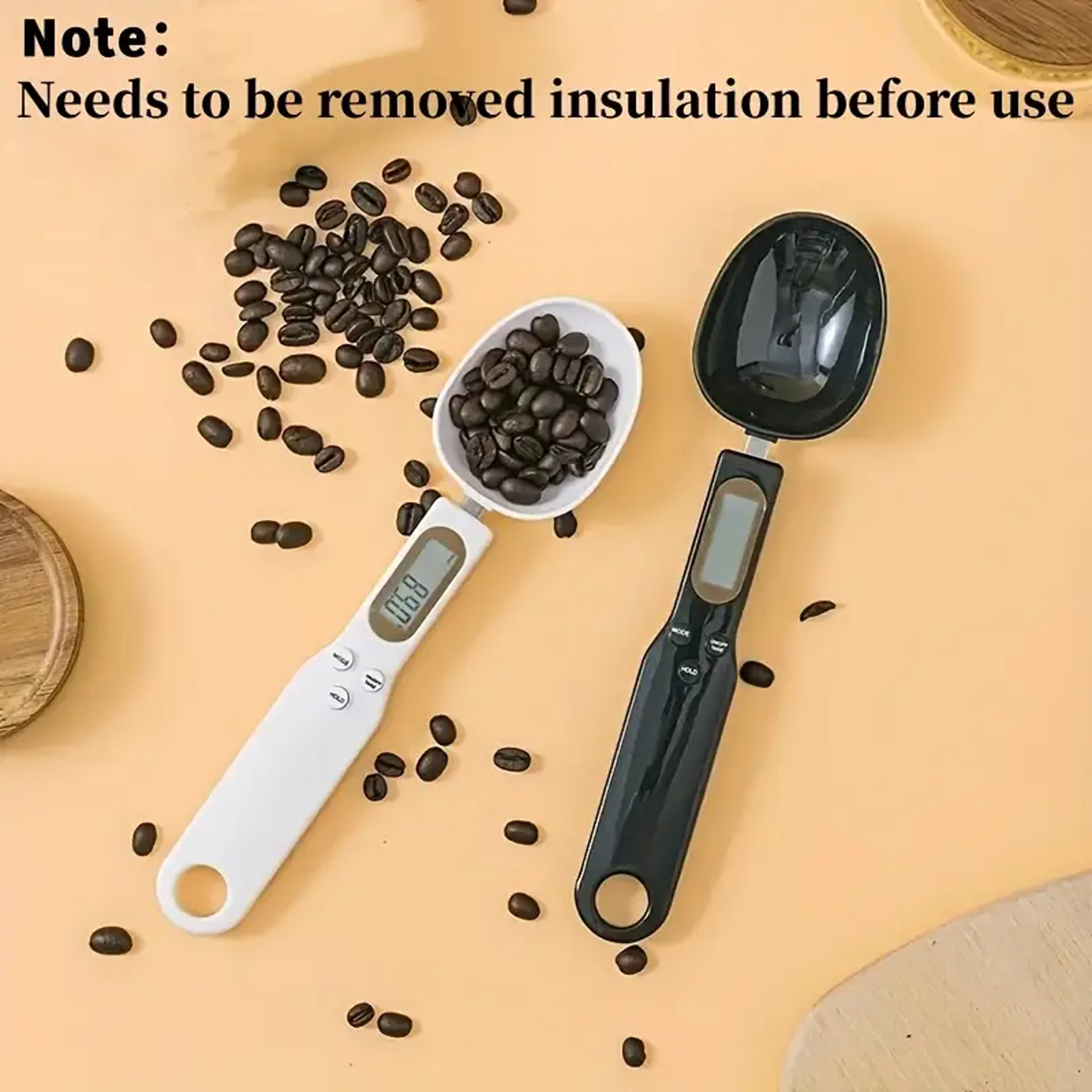 Mini Digital Kitchen Scale For Food And Coffee LCD Measuring Spoon For Precise Ingredient Portions 0
