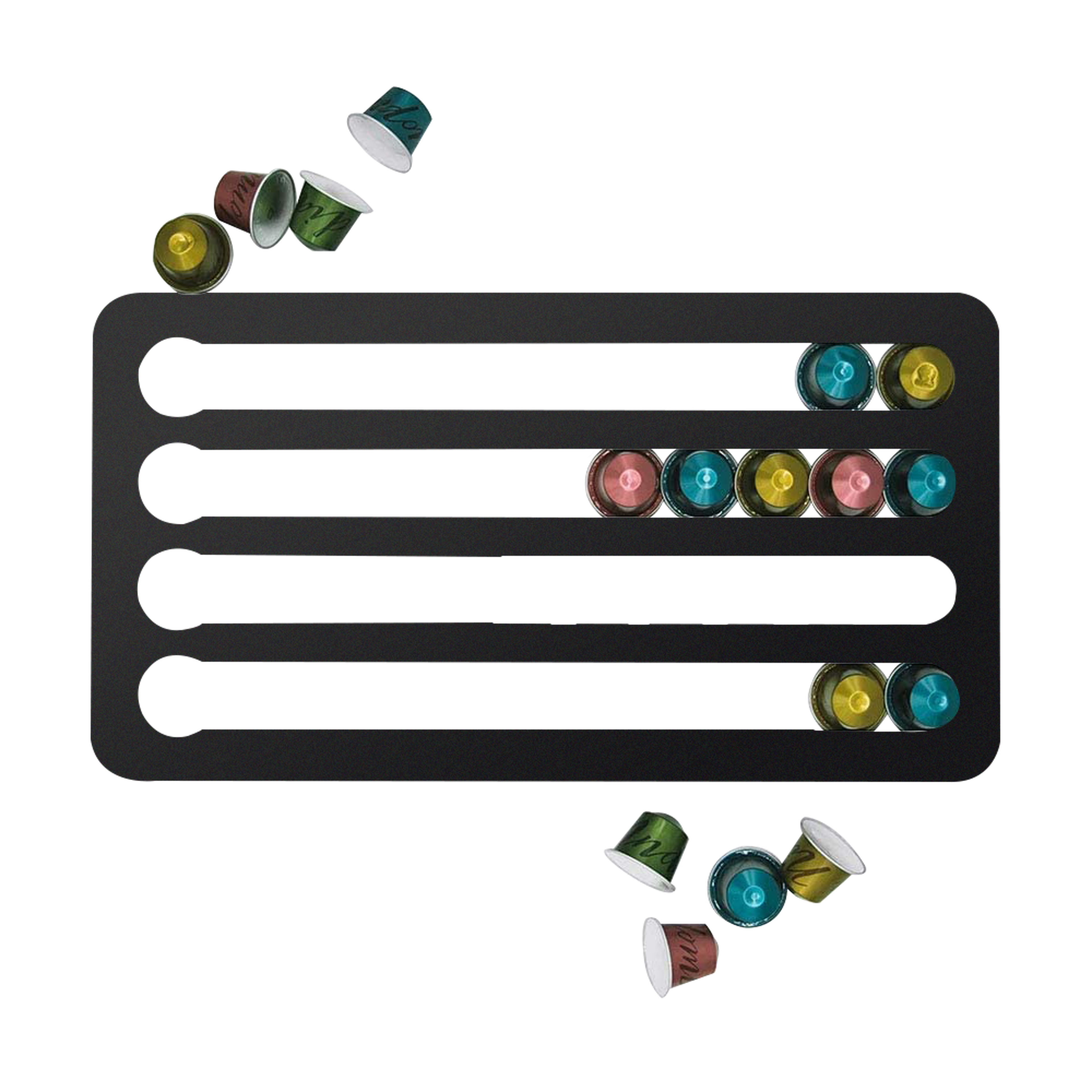 Nespresso Coffee Pod Holder Stand Rotatable Tower Rack For Easy Coffee Capsule Storage 9