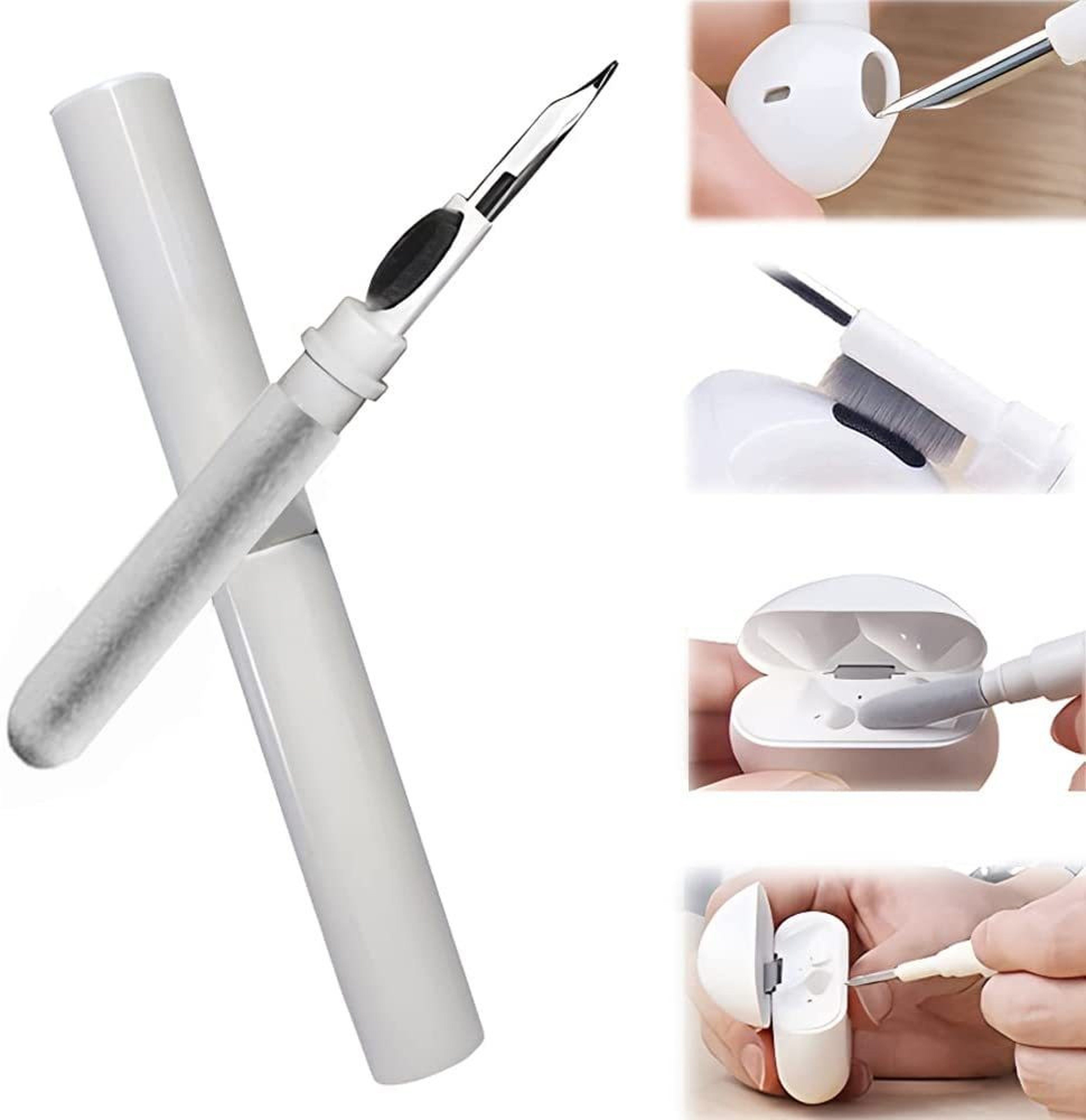 Bluetooth Earphone Cleaner Kit For AirPods Pro  Earbuds Case 2