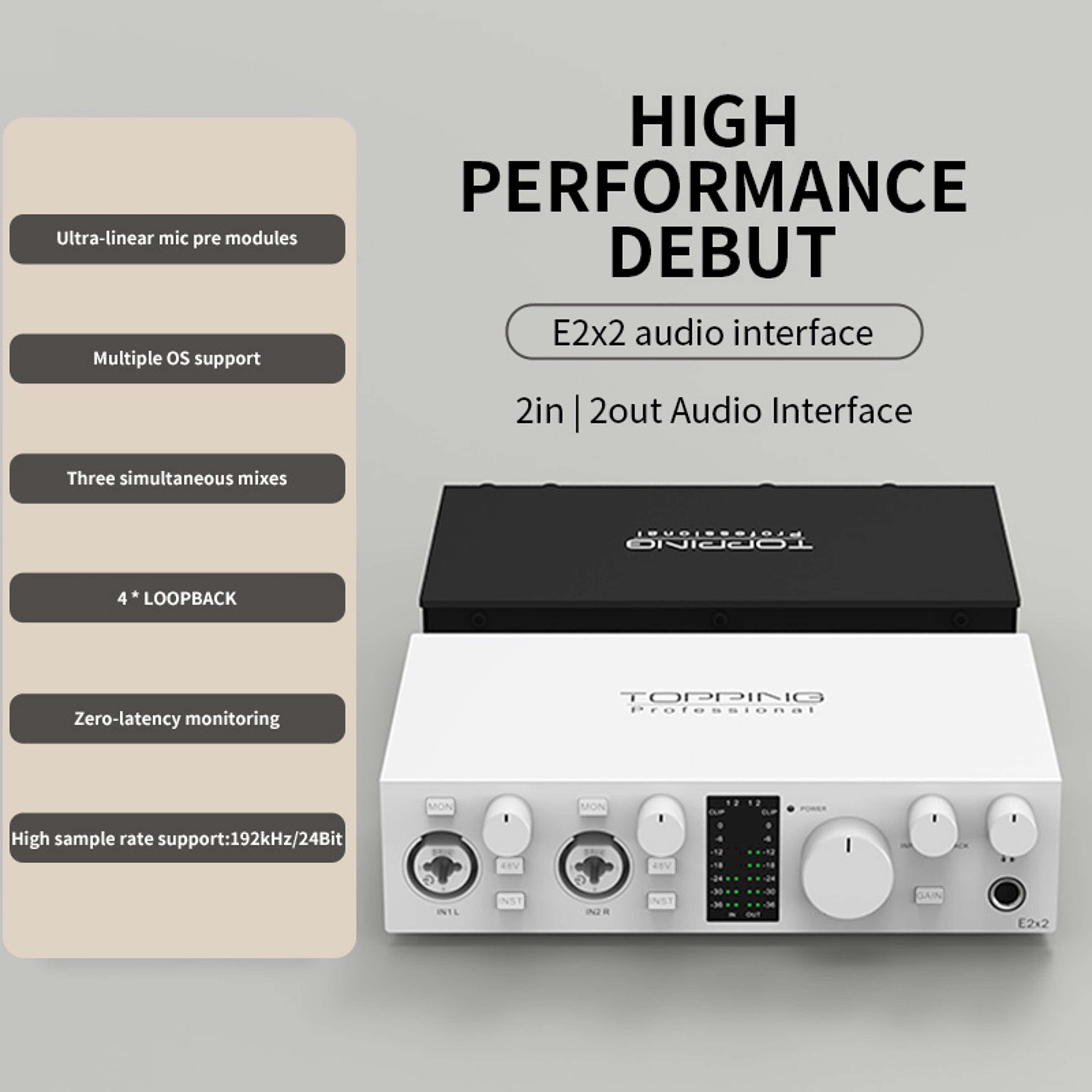 Professional Audio Interface For Computer  Phone Live Streaming Sound Card For Recording  Mixing 1
