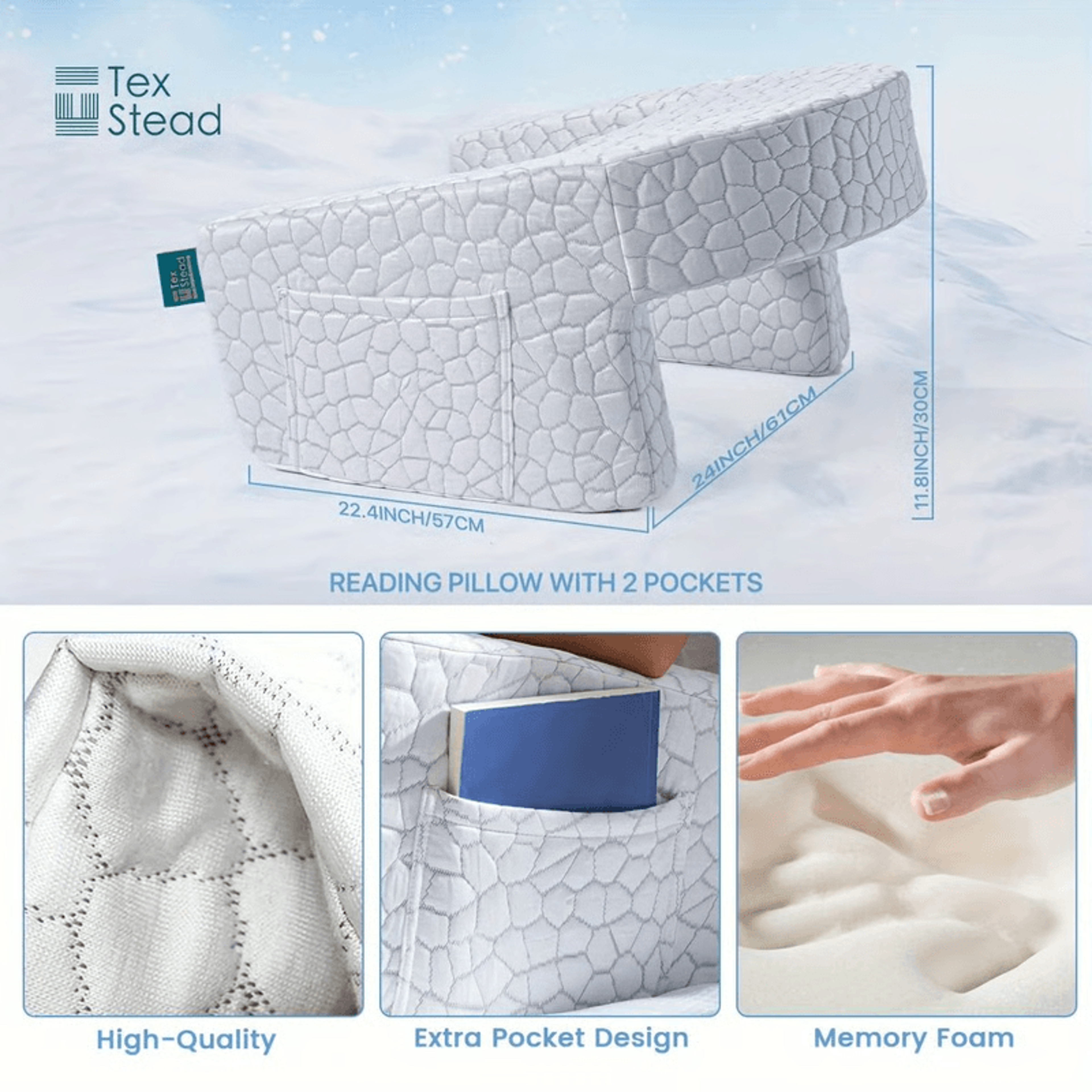 ComfyArm Desk Pillow, Ergonomic Support & Plush Comfort – view 5