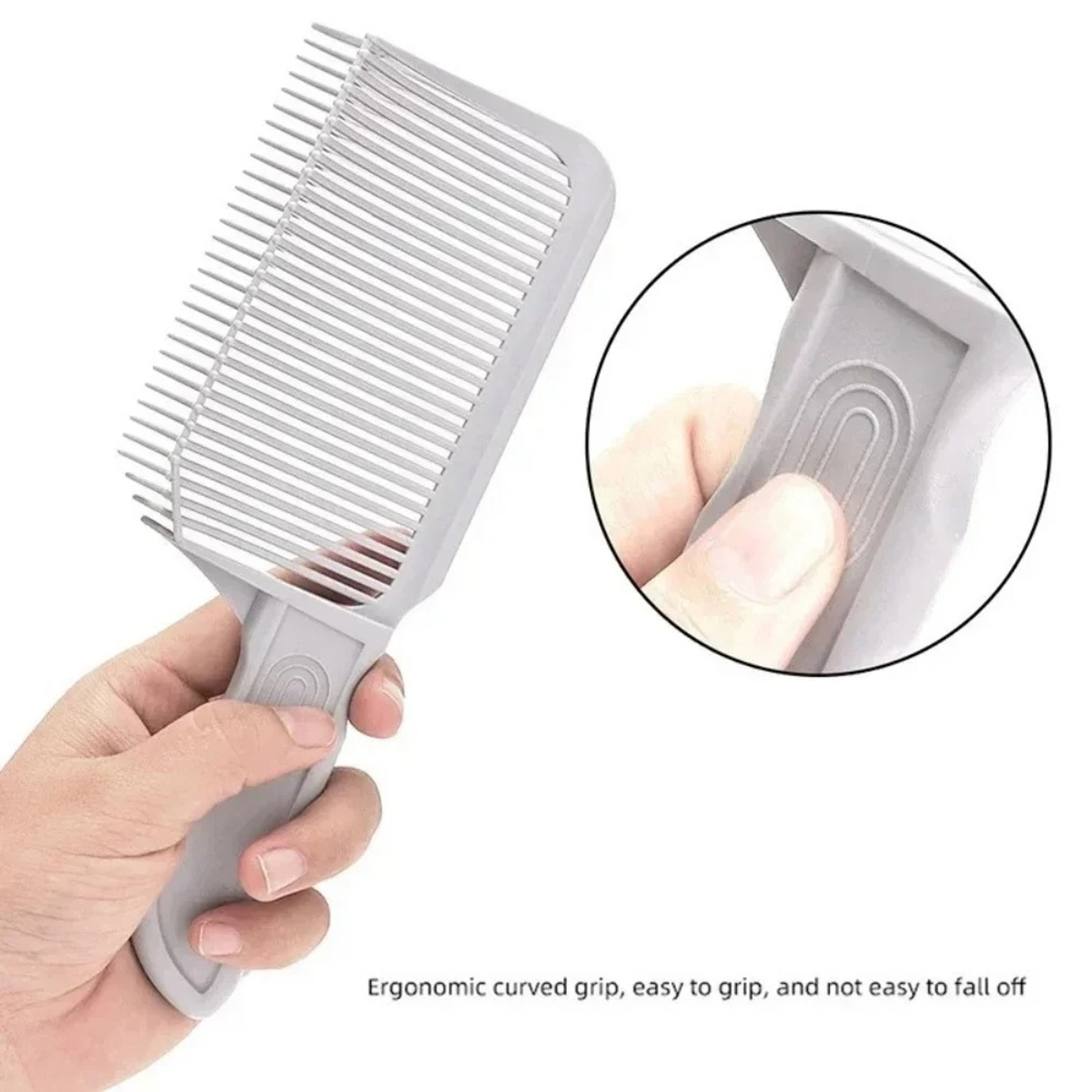 Professional Fading Comb For Men Heat Resistant Barber Styling Tool 4