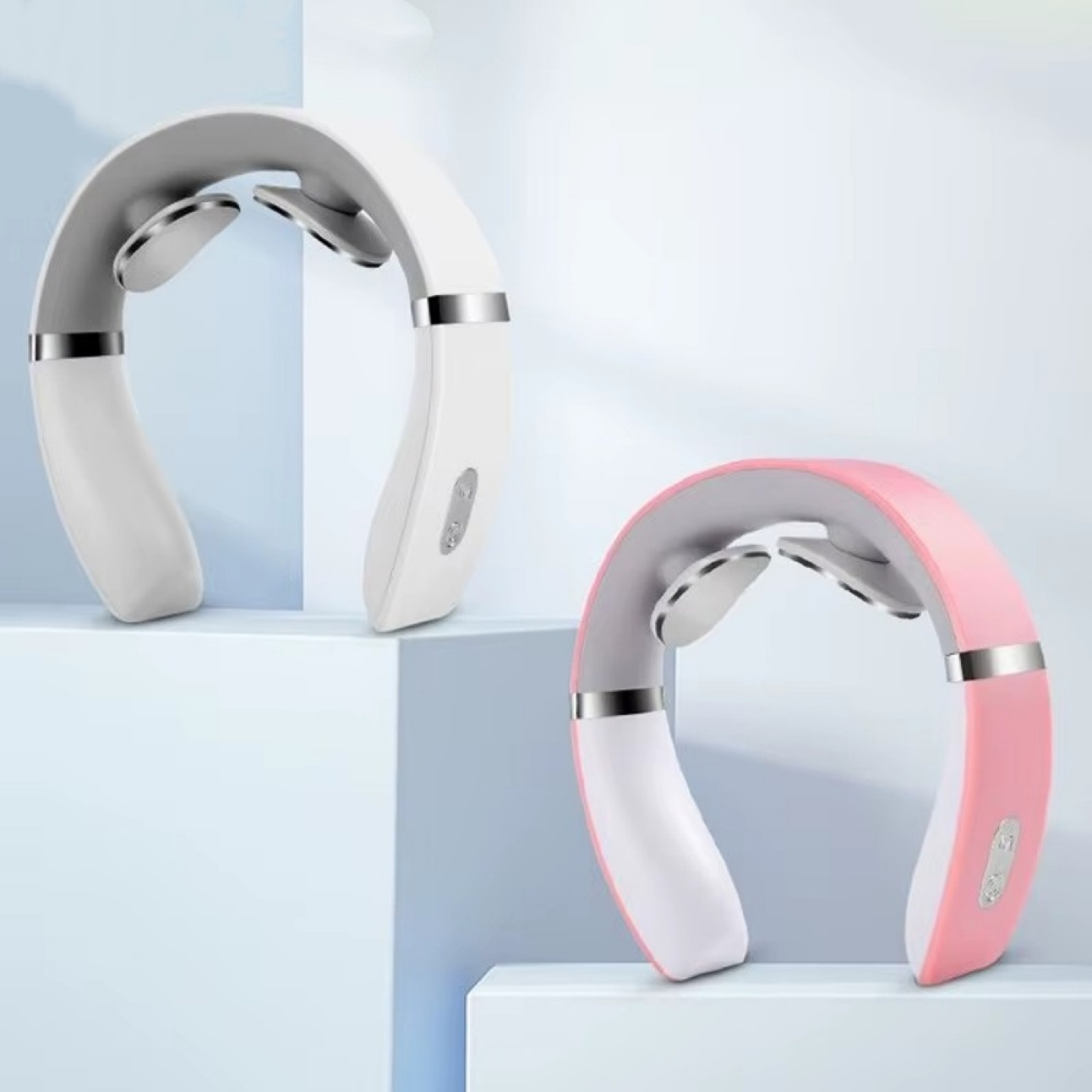 Portable Cervical Massager For Neck  Shoulder Pain Relief Deep Tissue Massage With Warm Pressing Re 2
