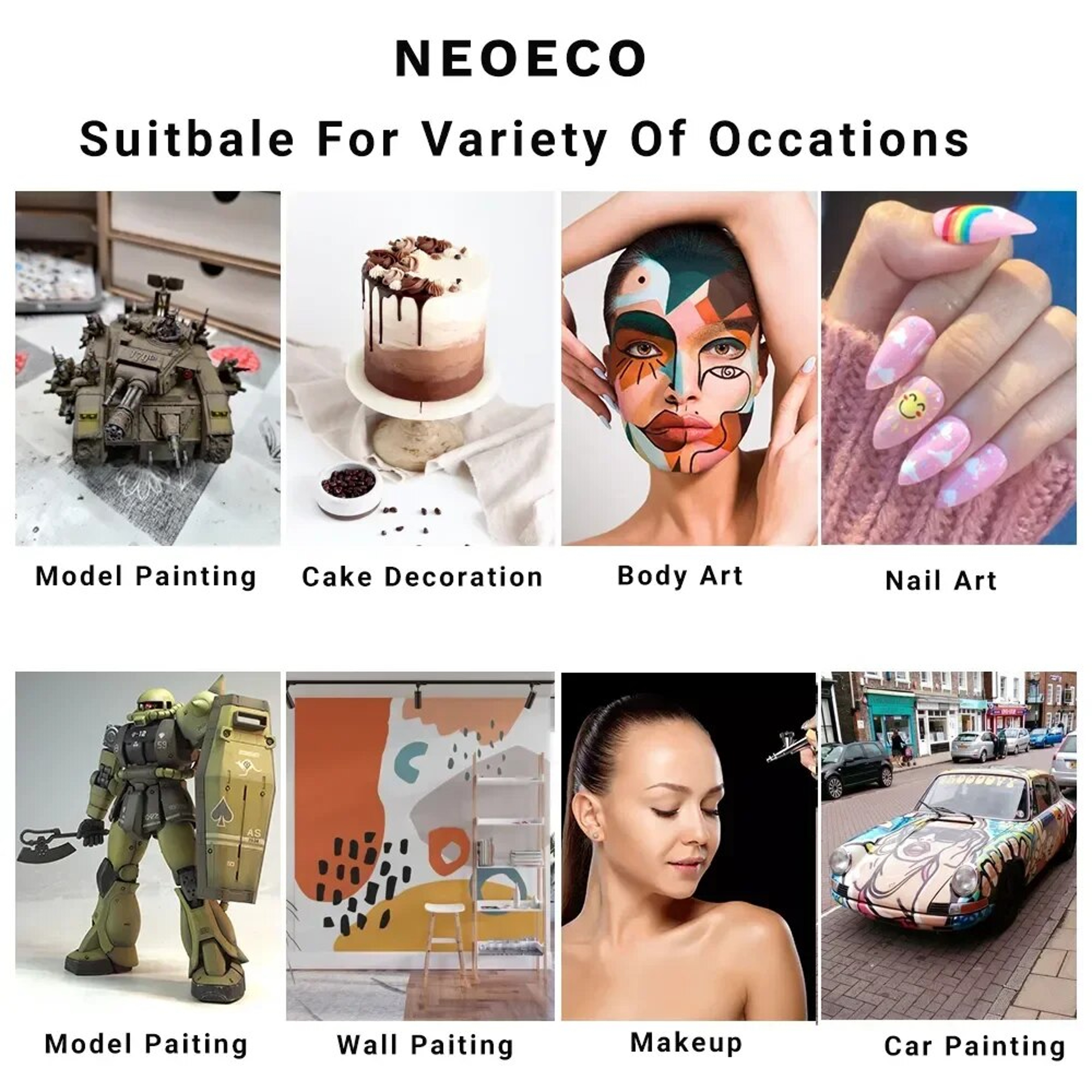 Portable Airbrush Nail Kit With Compressor Perfect For Nail Art  Painting 5