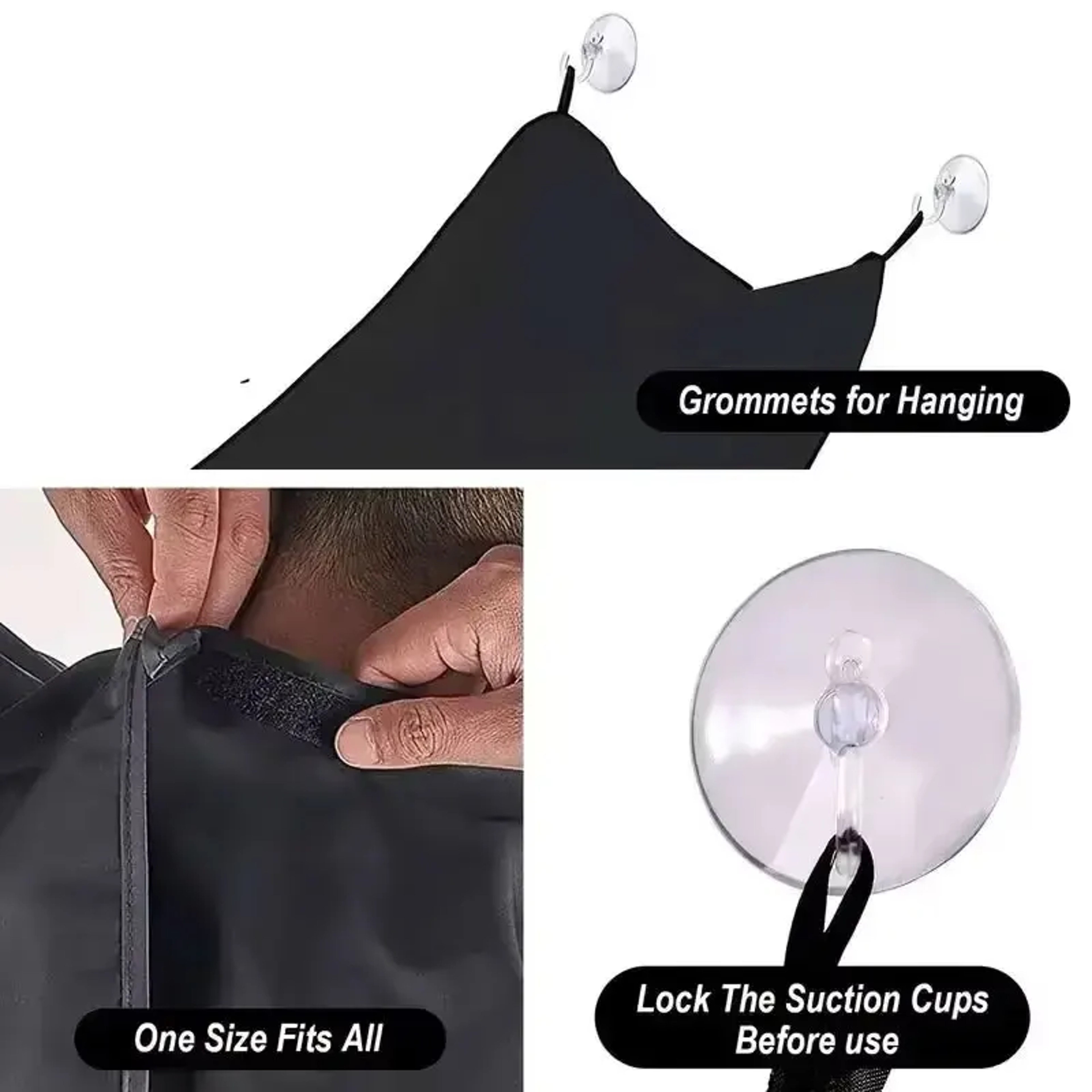 Mens Beard Shaving Apron Bib For Grooming And Hygiene Perfect For Hairdressers  Shavers 1
