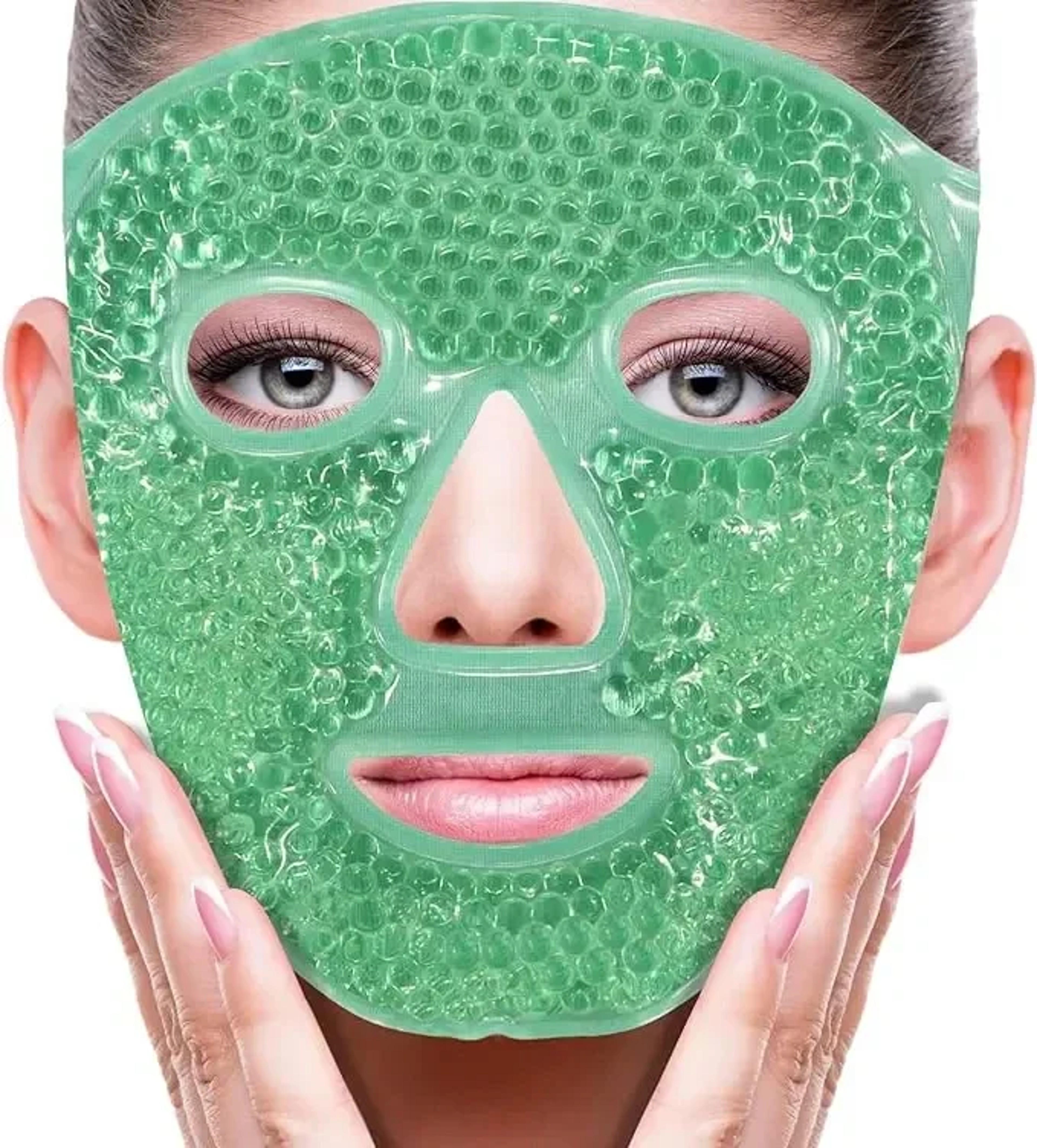 Cooling  Heating Full Face Eye Mask For Puffiness  Dark Circles 7