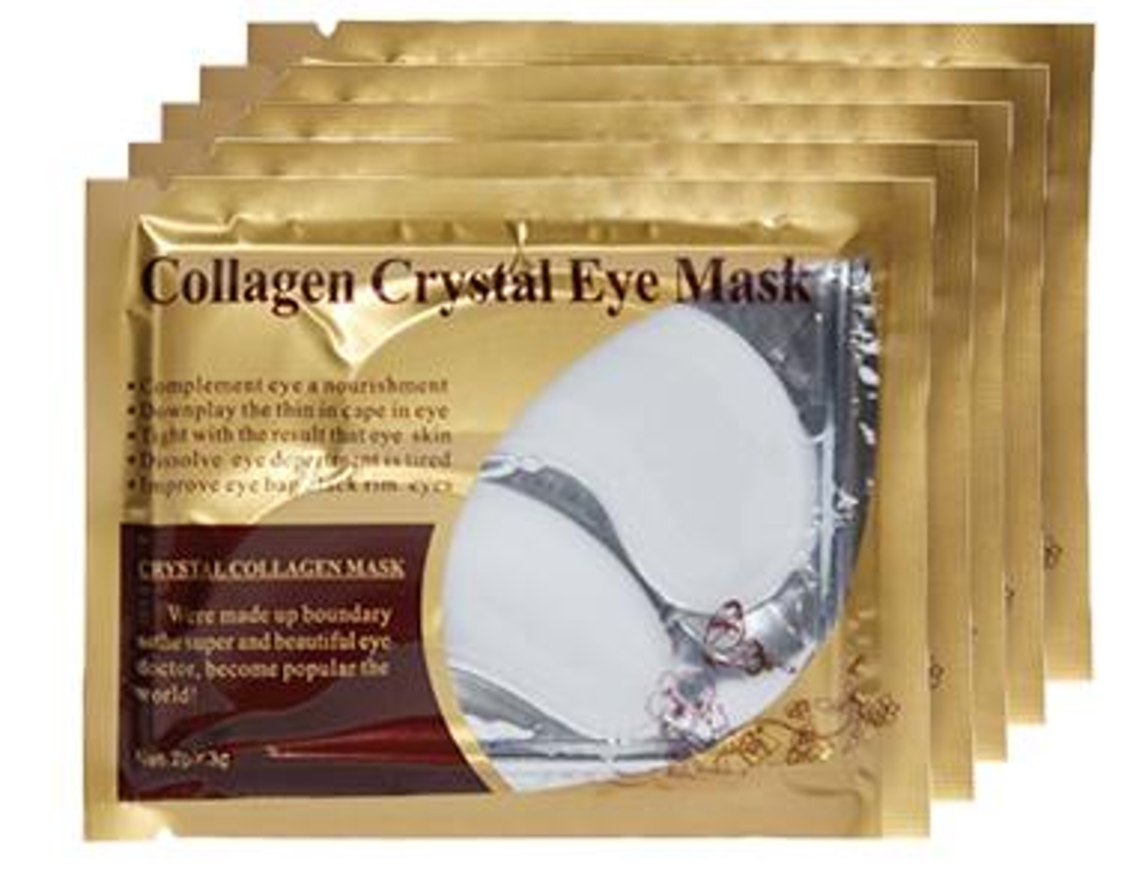 Gold Collagen Crystal Eye Mask Firming  Moisturizing Eye Patches For Nourishing Skin Care 3