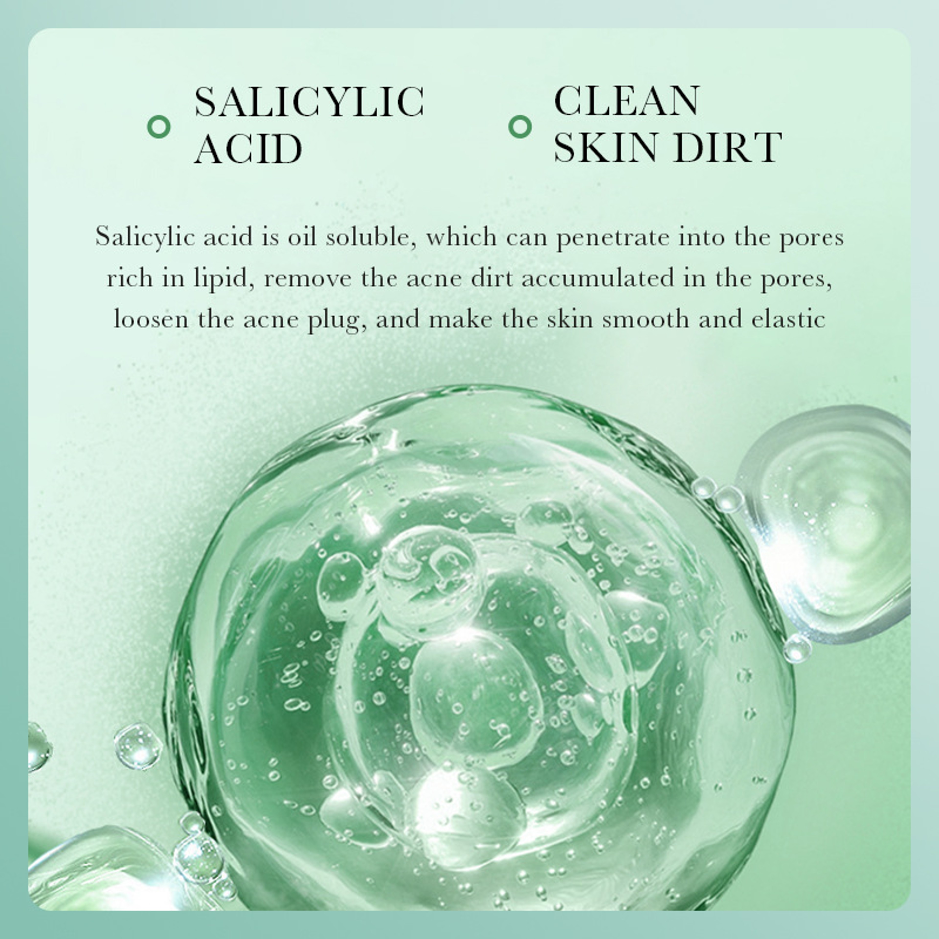 Salicylic Acid Face Wash For Acne Treatment  Oil Control 3