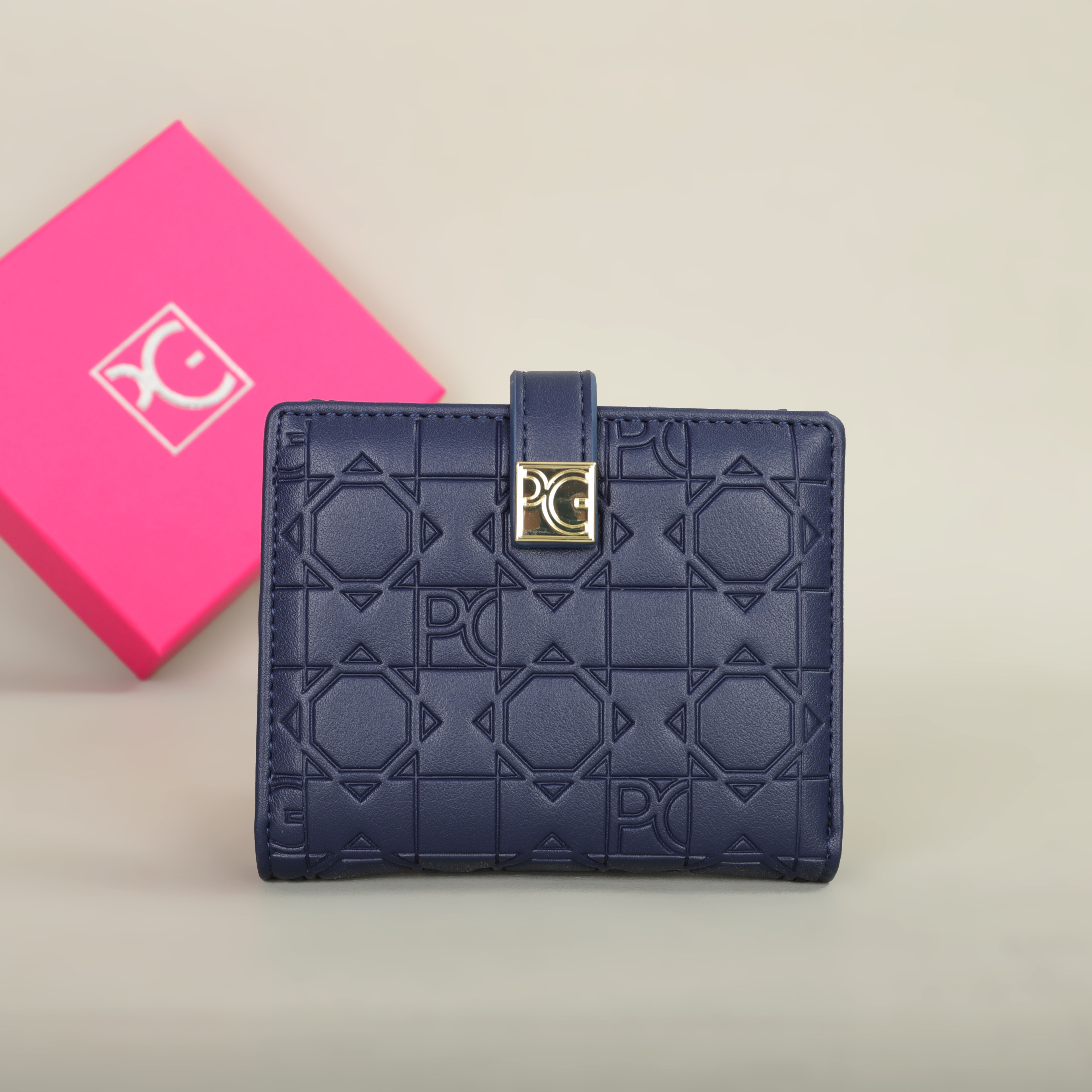 Fashion Retro Womens Wallet Portable Card Holder  Letter Printed Organizer 0