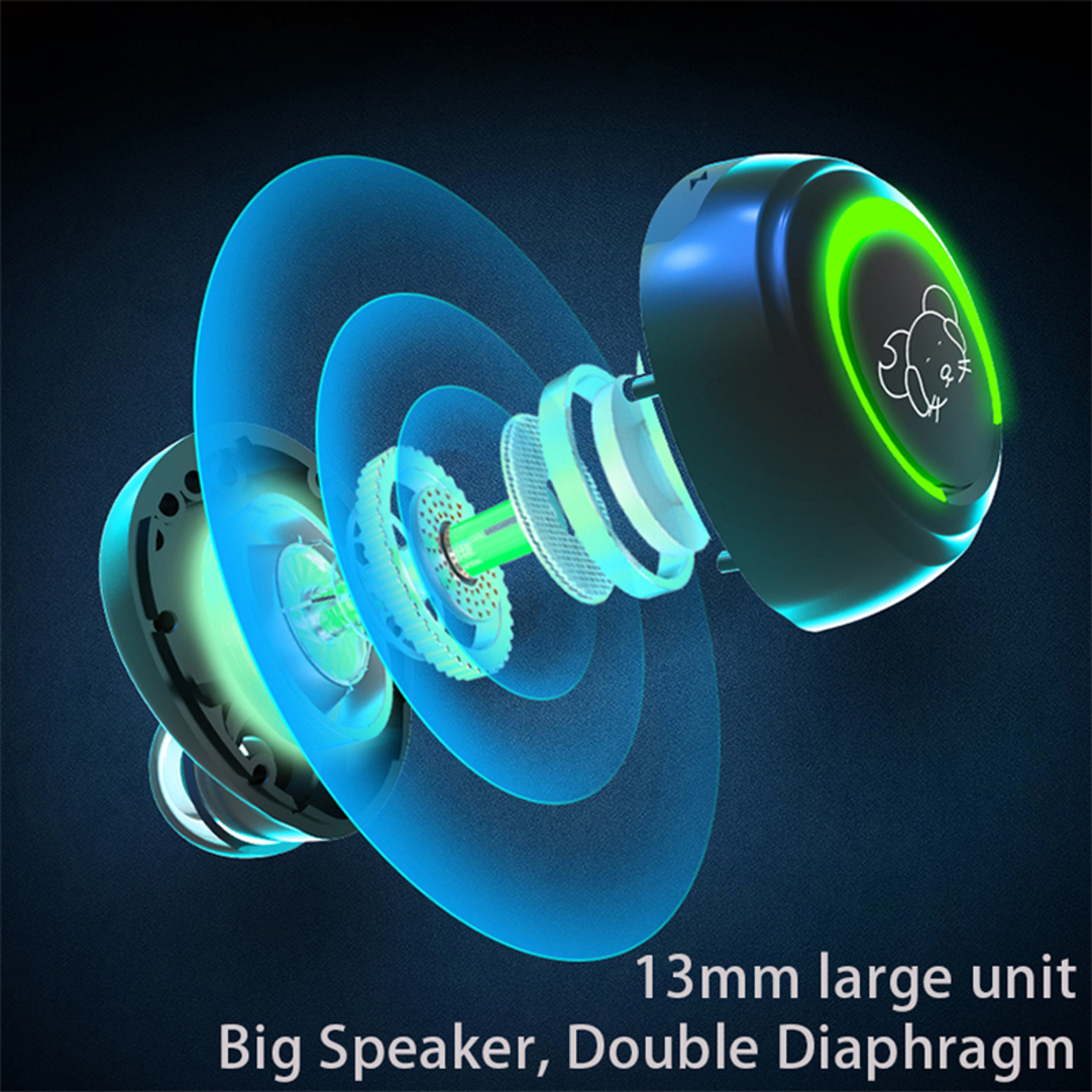 Premium TWS Wireless Earbud with Mic HD Sound & Long Playtime – view 4