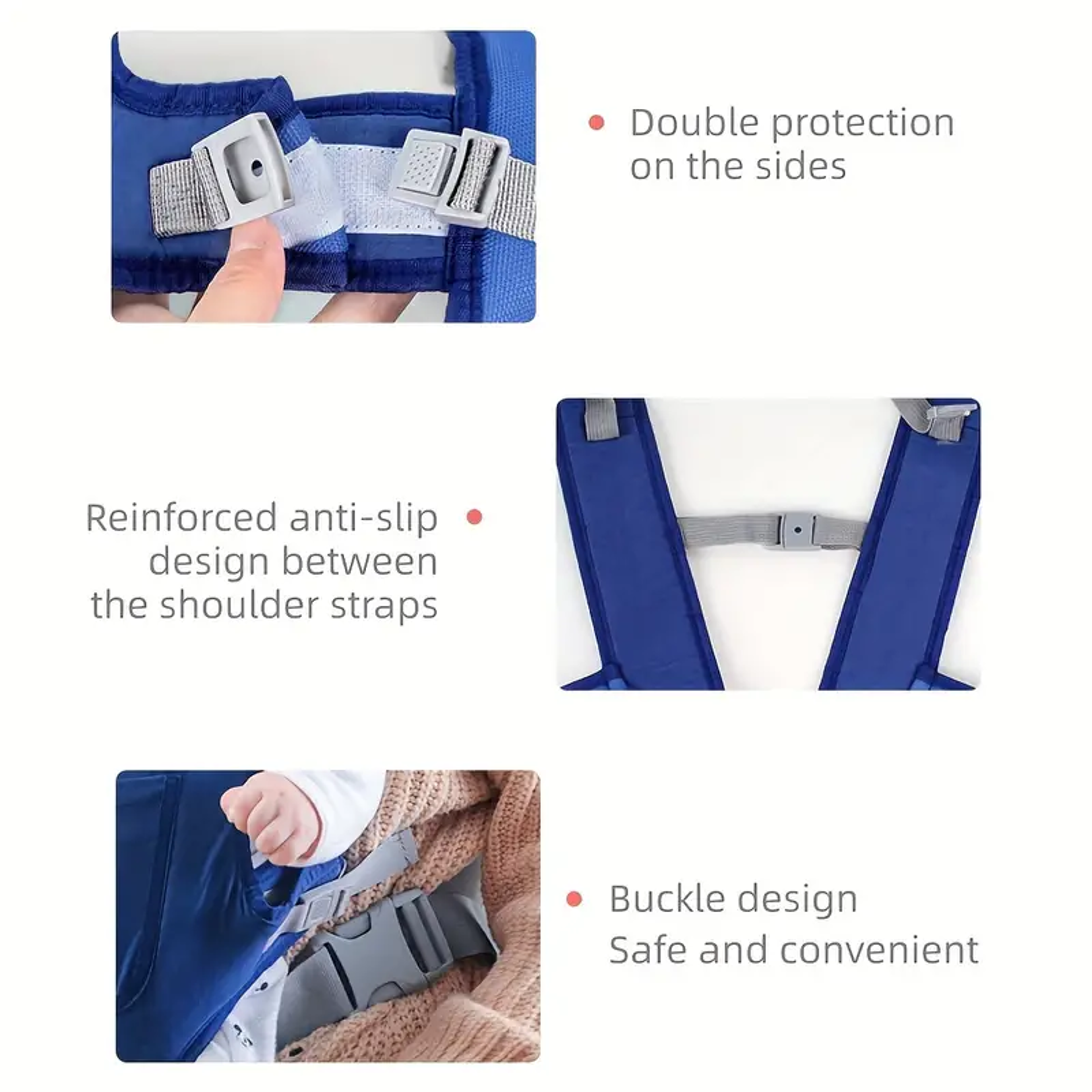 Baby Carrier Sling Multifunctional Shoulder Baby Carrier With Carrying Methods For Front And Back S 4