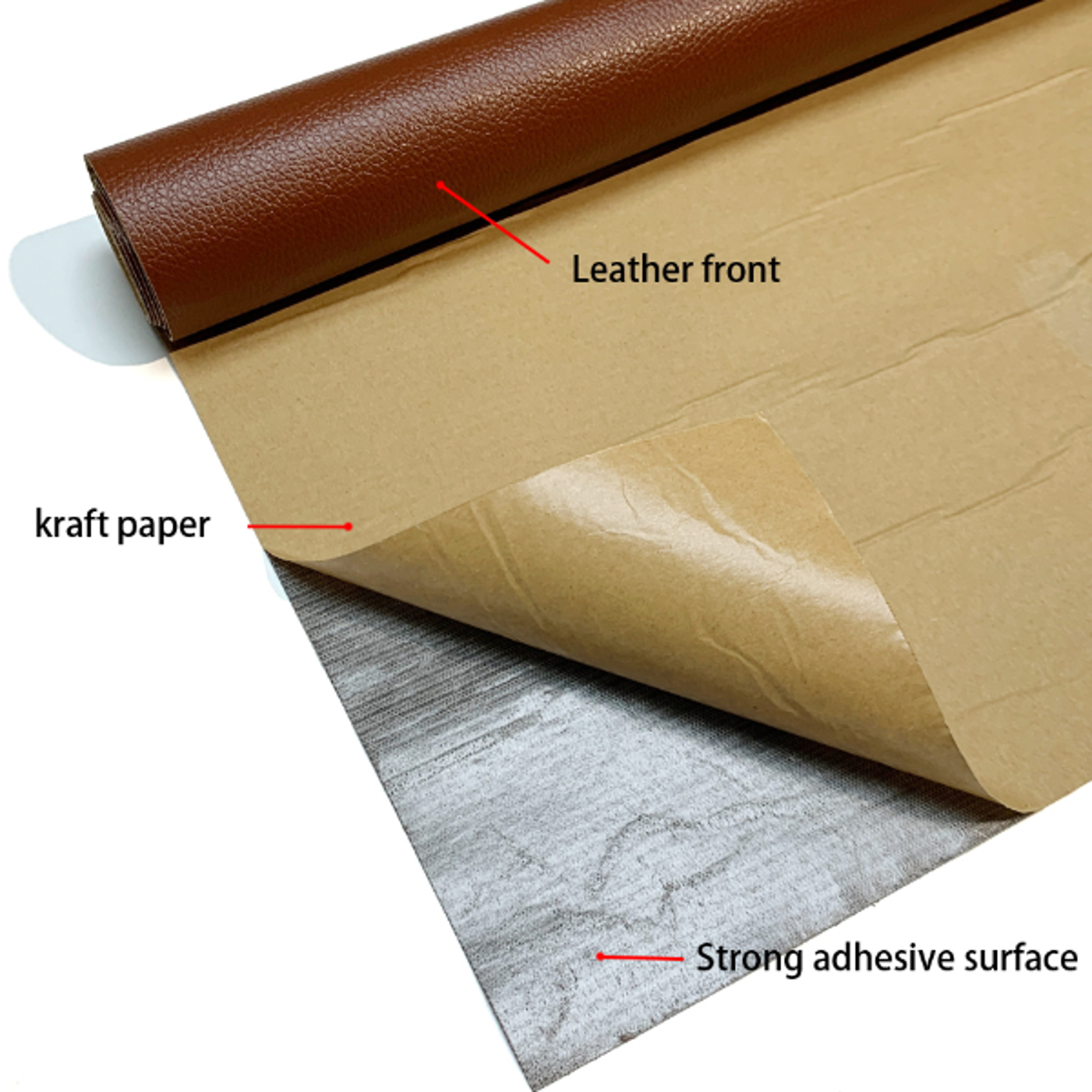 PU Leather Repair Patch Sticker Self Adhesive Sofa Car and Motorcycle Seat Fix