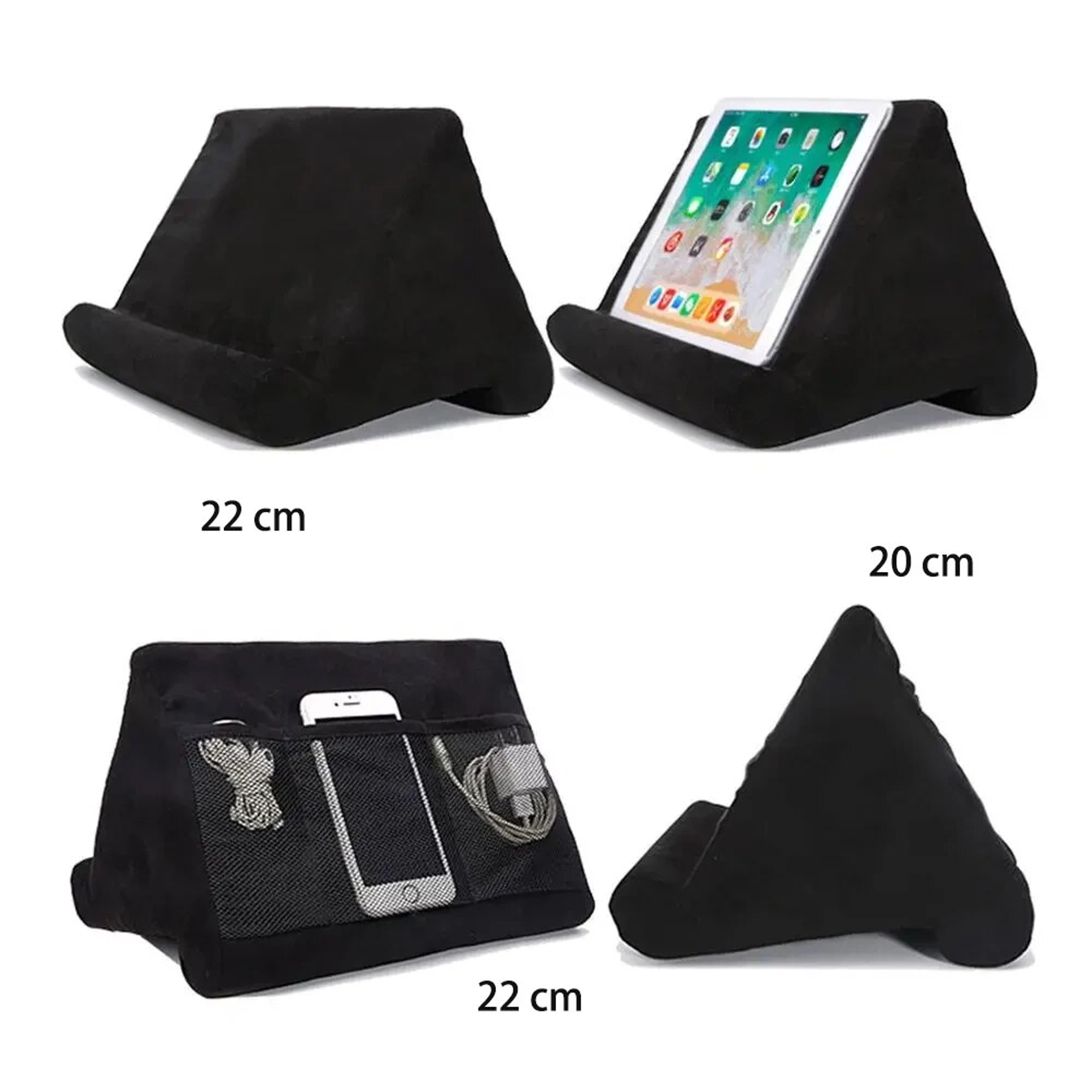 Multifunction Sponge Pillow Stand Bed Mount Reading Holder & Book Support – view 6