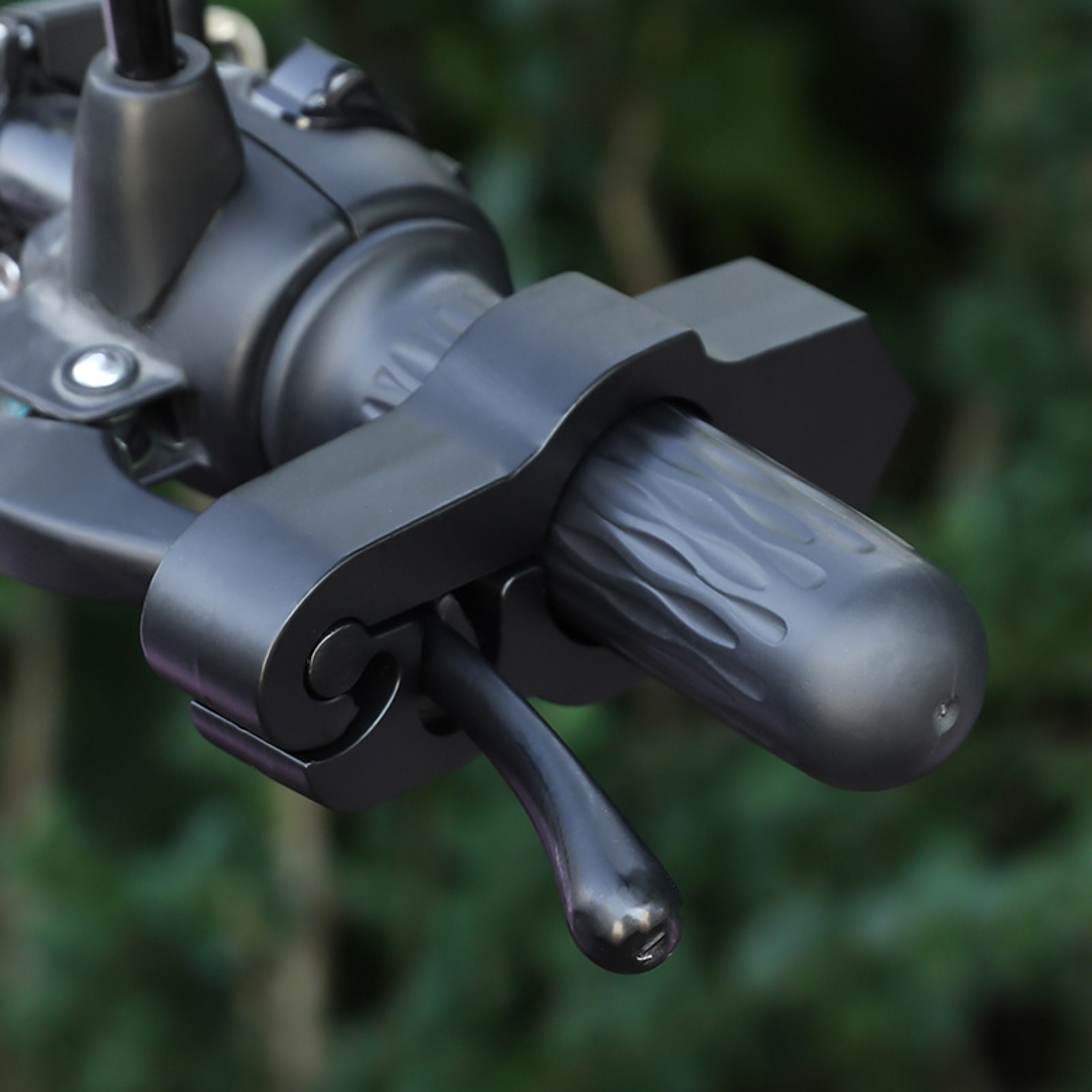 Motorcycle Handlebar Lock Handlebar Brake Handle Solid Lock Imitating Steal Lock Pull Rod ATV Dirt  5