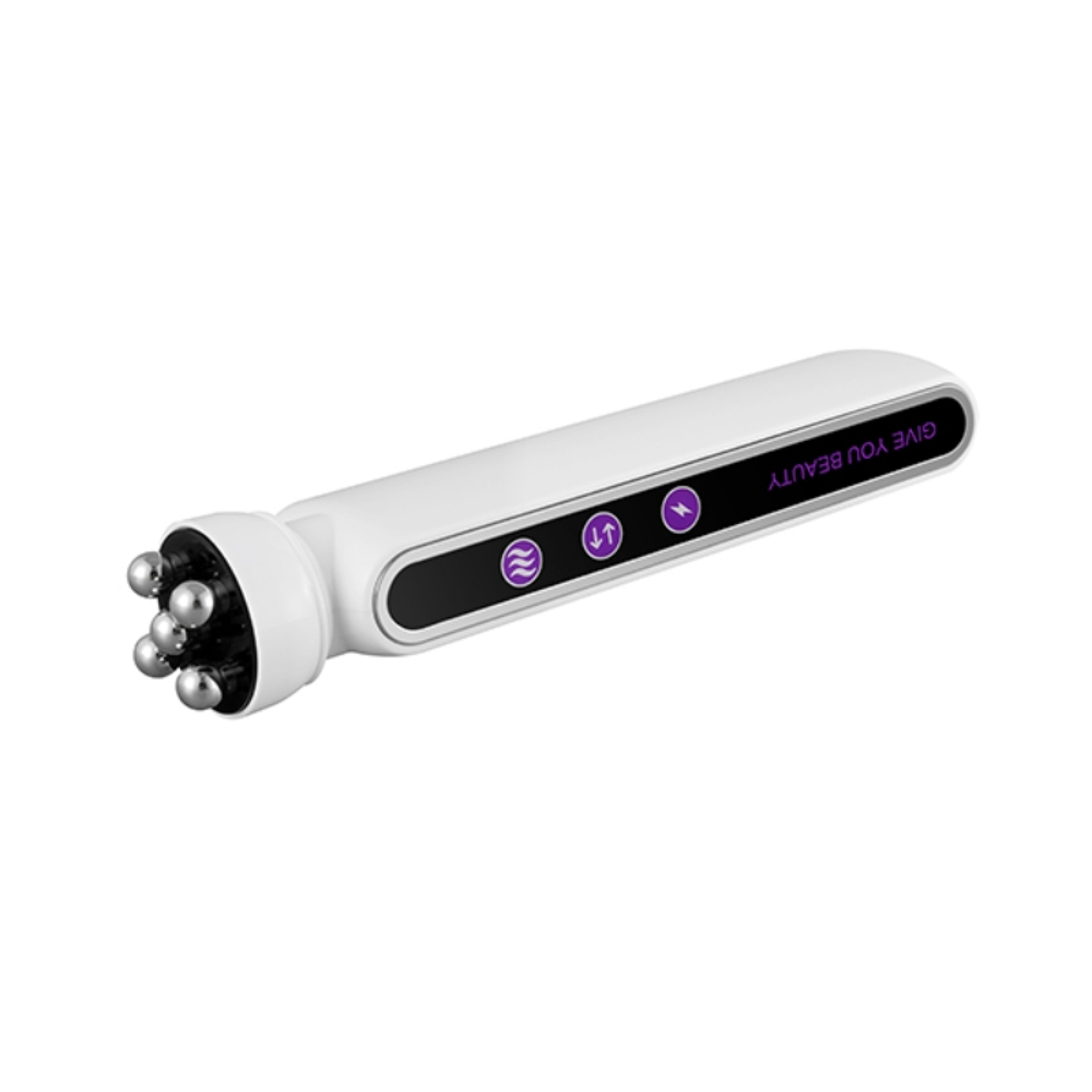 Heating EMS Facial Roller Massager For Fine Lines  Skin Rejuvenation 1