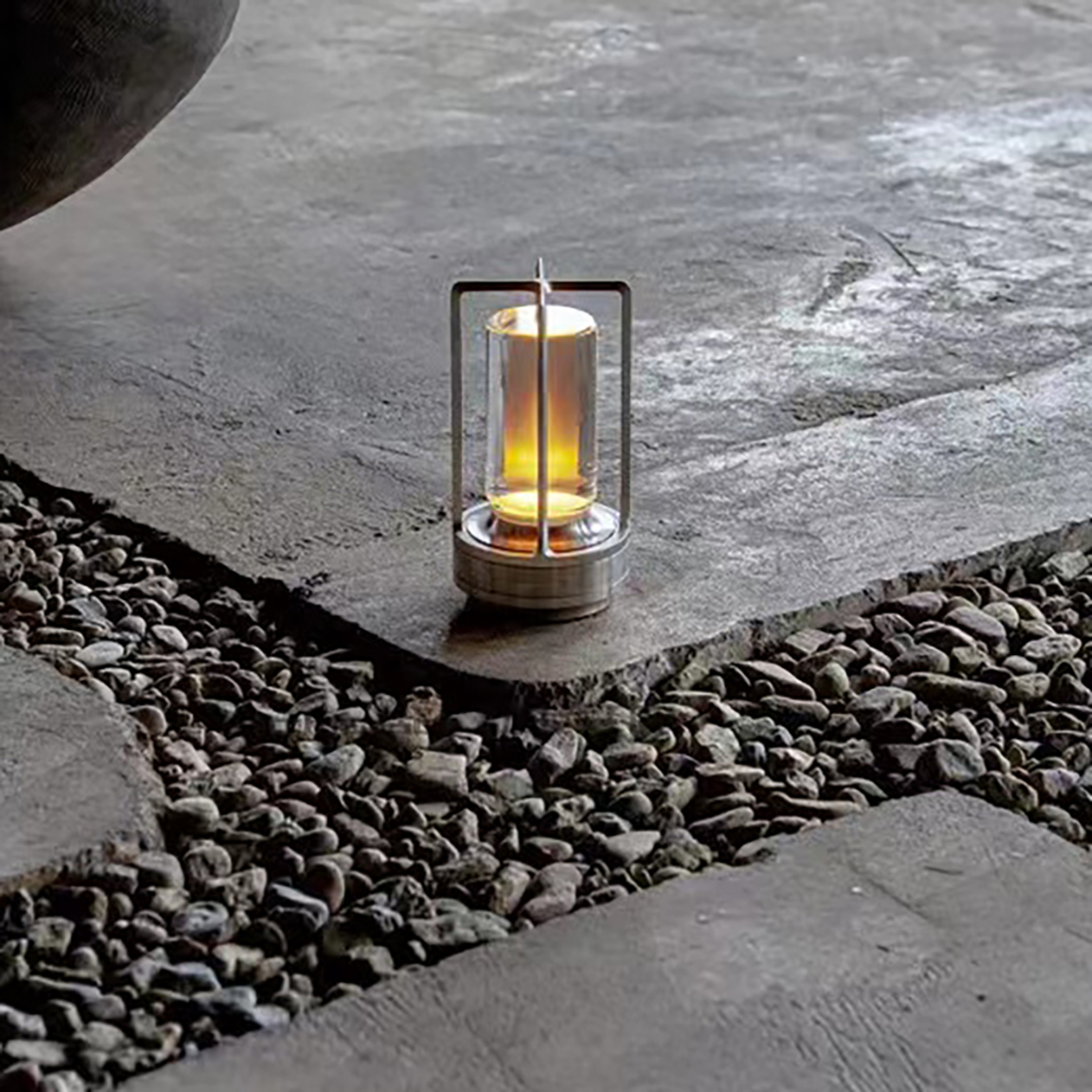 LED Crystal Rechargeable Touch Night Lamp Modern Bedroom  Restaurant Decorative Table Lamp 1