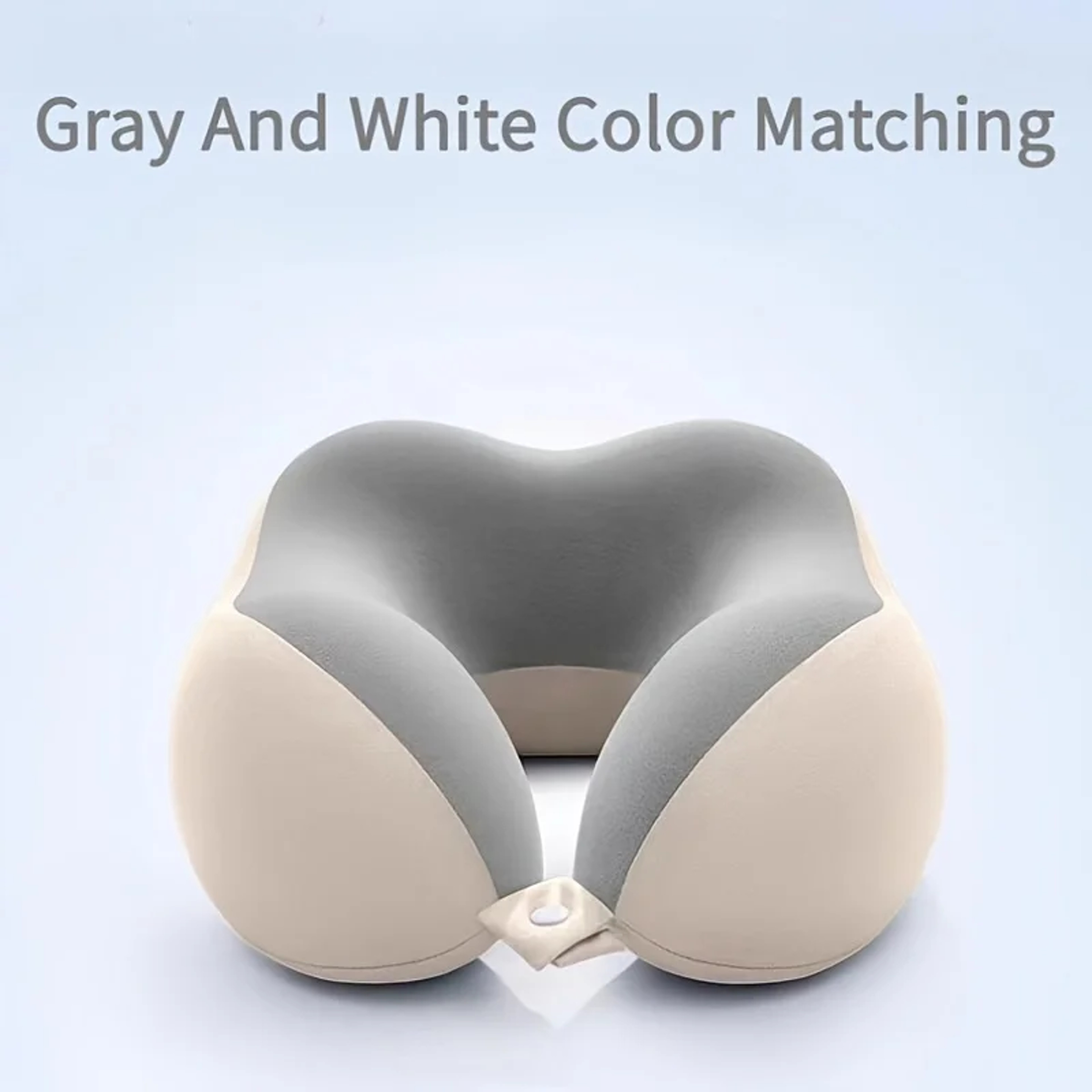 Ergonomic U Shaped Neck Pillow with Storage Bag Memory Foam Travel & Office Support Removable Machine Washable Cover – view 8