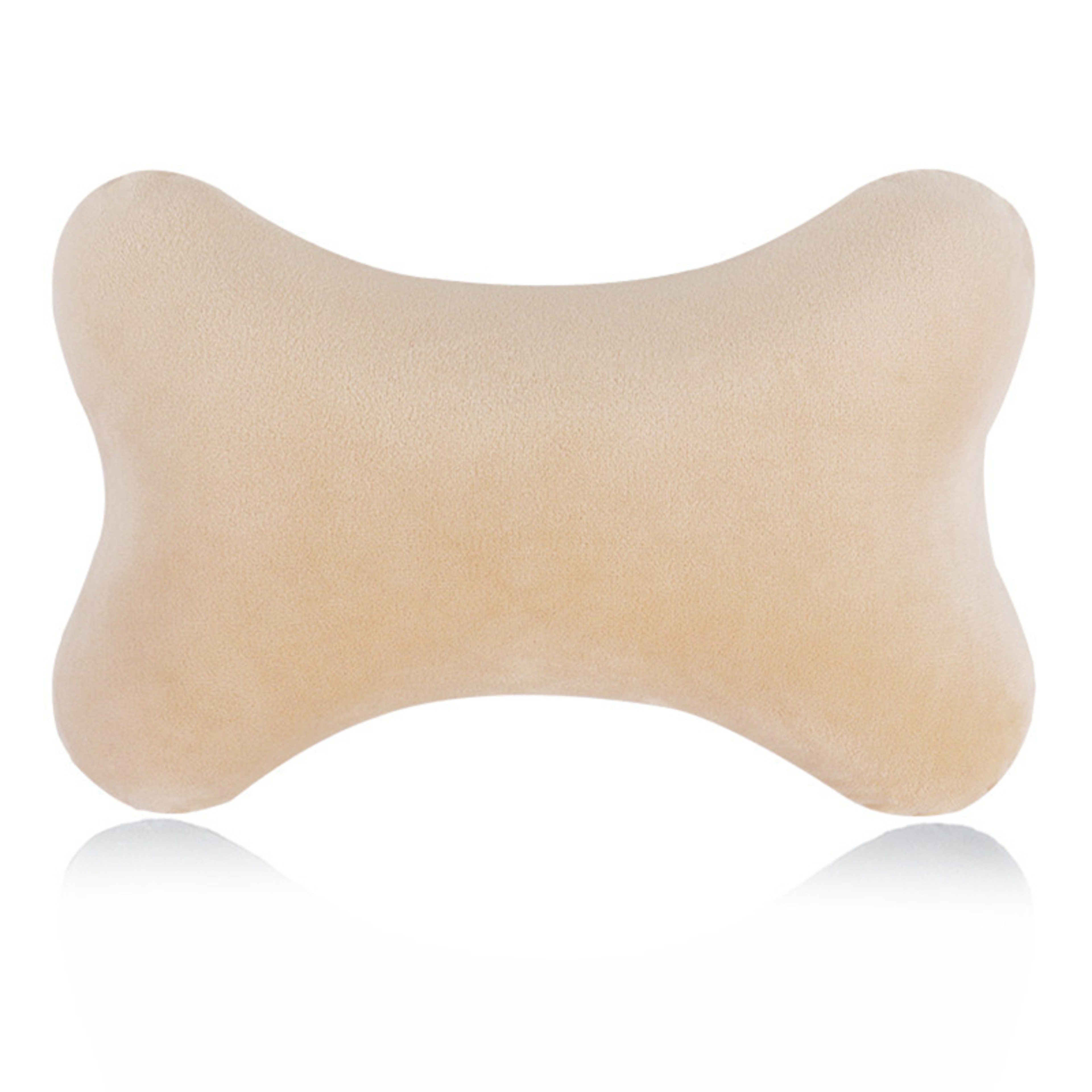 Memory Foam Neck Pillow For Car Seats Breathable Crystal Velvet Support For Sleep  Travel 5