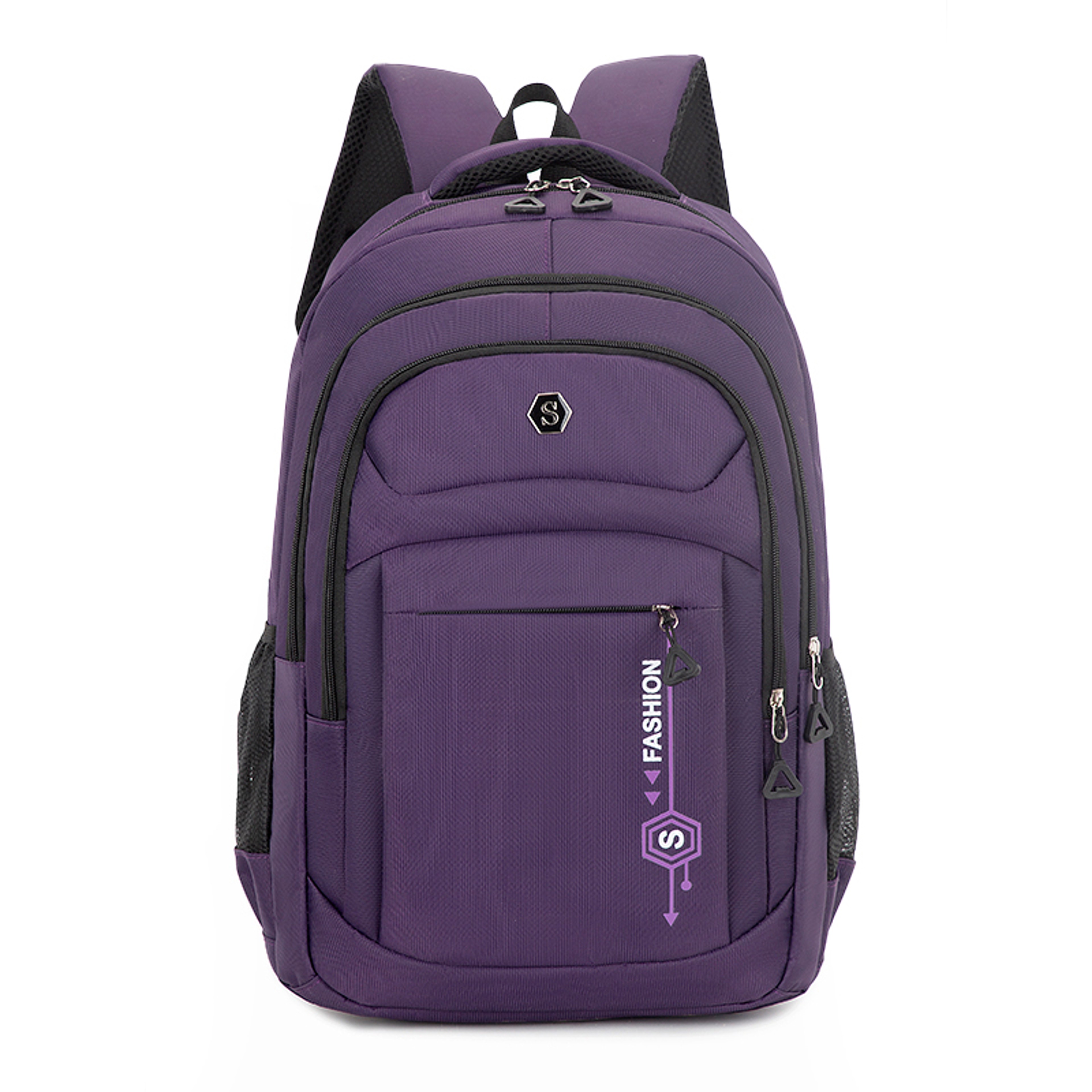 Large Capacity Commuter Backpack With Adjustable Shoulder Straps  Multiple Compartments 8