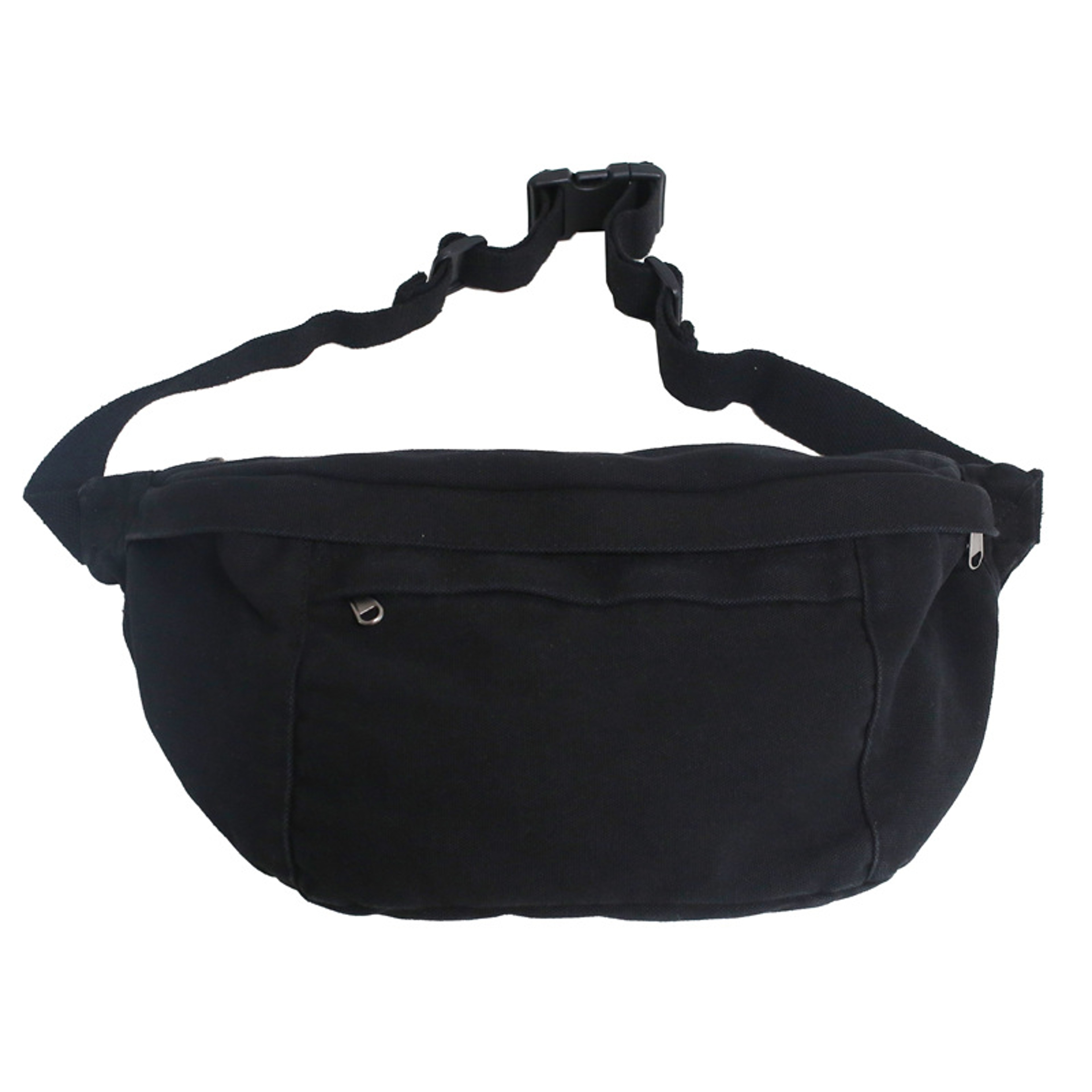 Trendy Unisex Canvas Waist Bag Large Capacity Crossbody Chest Pack for Phones Streetwear & Hip Hop Style – view 8