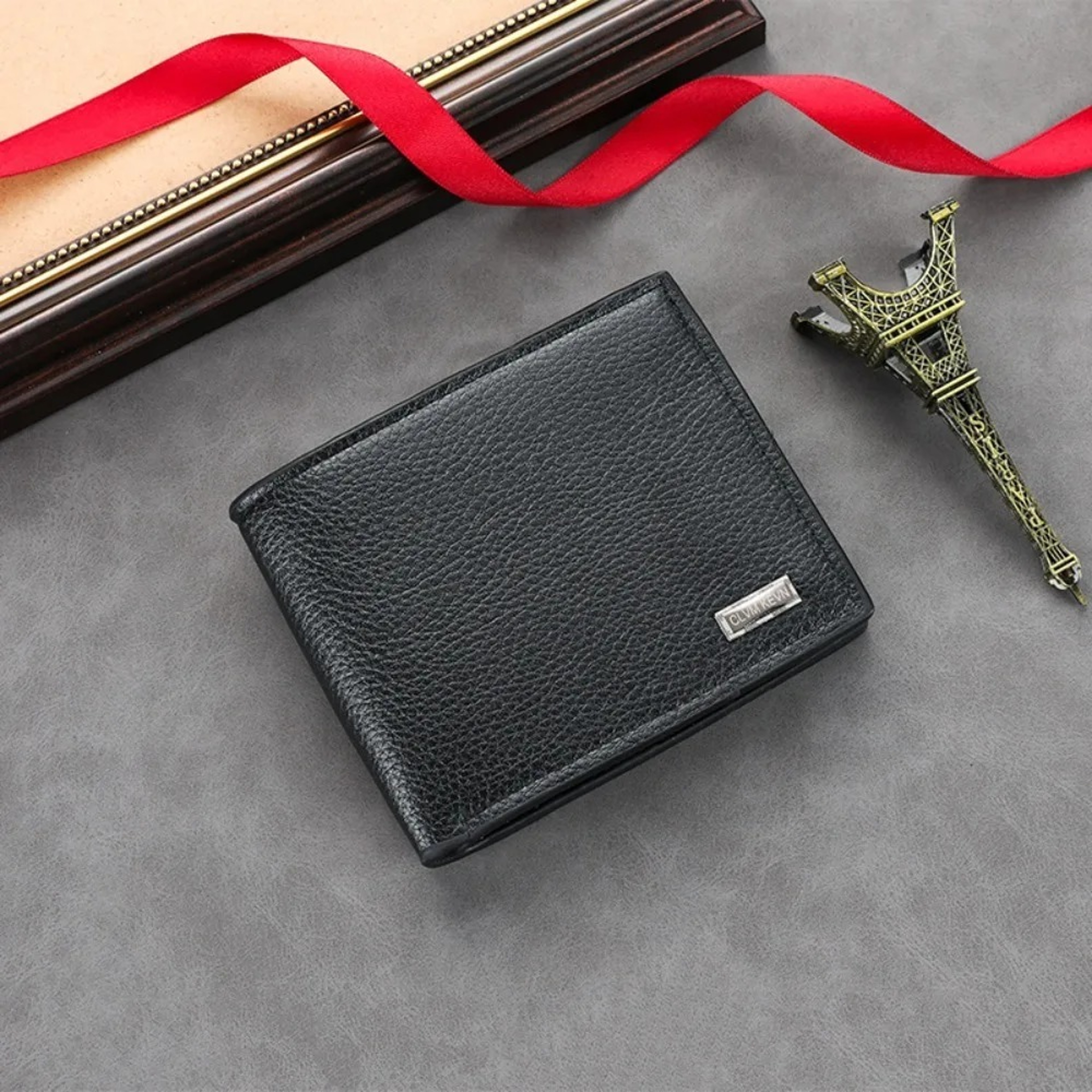 Classic Retro Short Wallet For Men Waterproof Credit Card Holder With Coin Pocket 4