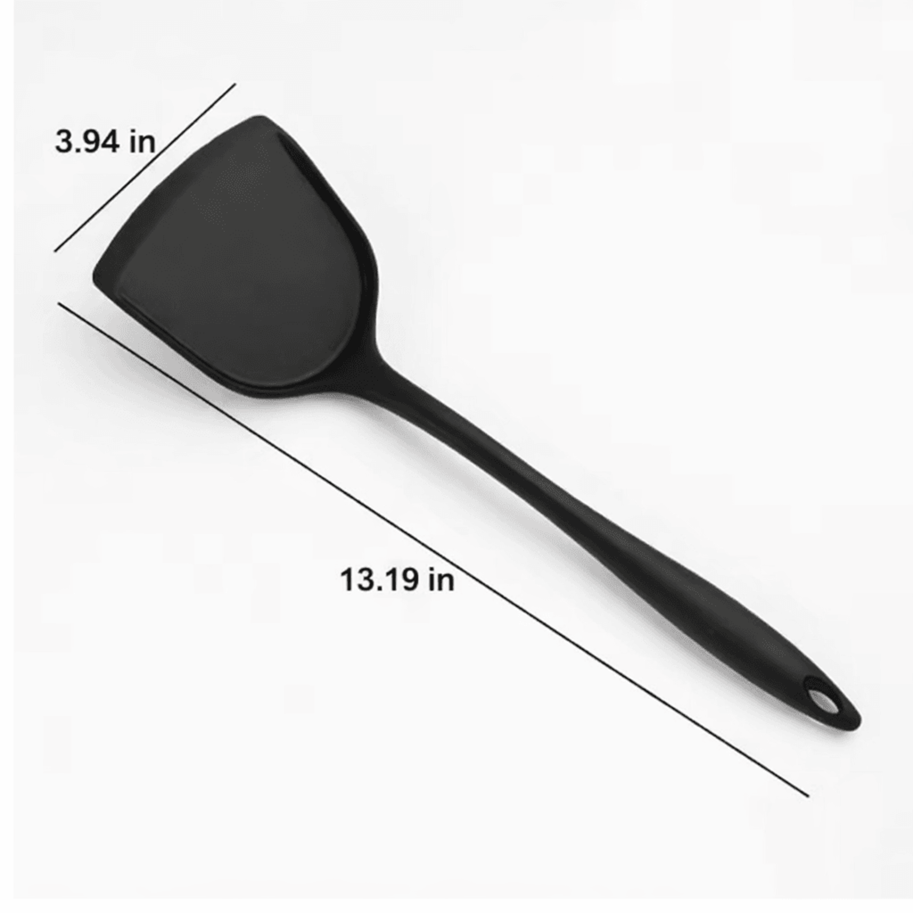 Food Grade Silicone Wok Spatula Non Stick Turner For Cooking  Baking 5