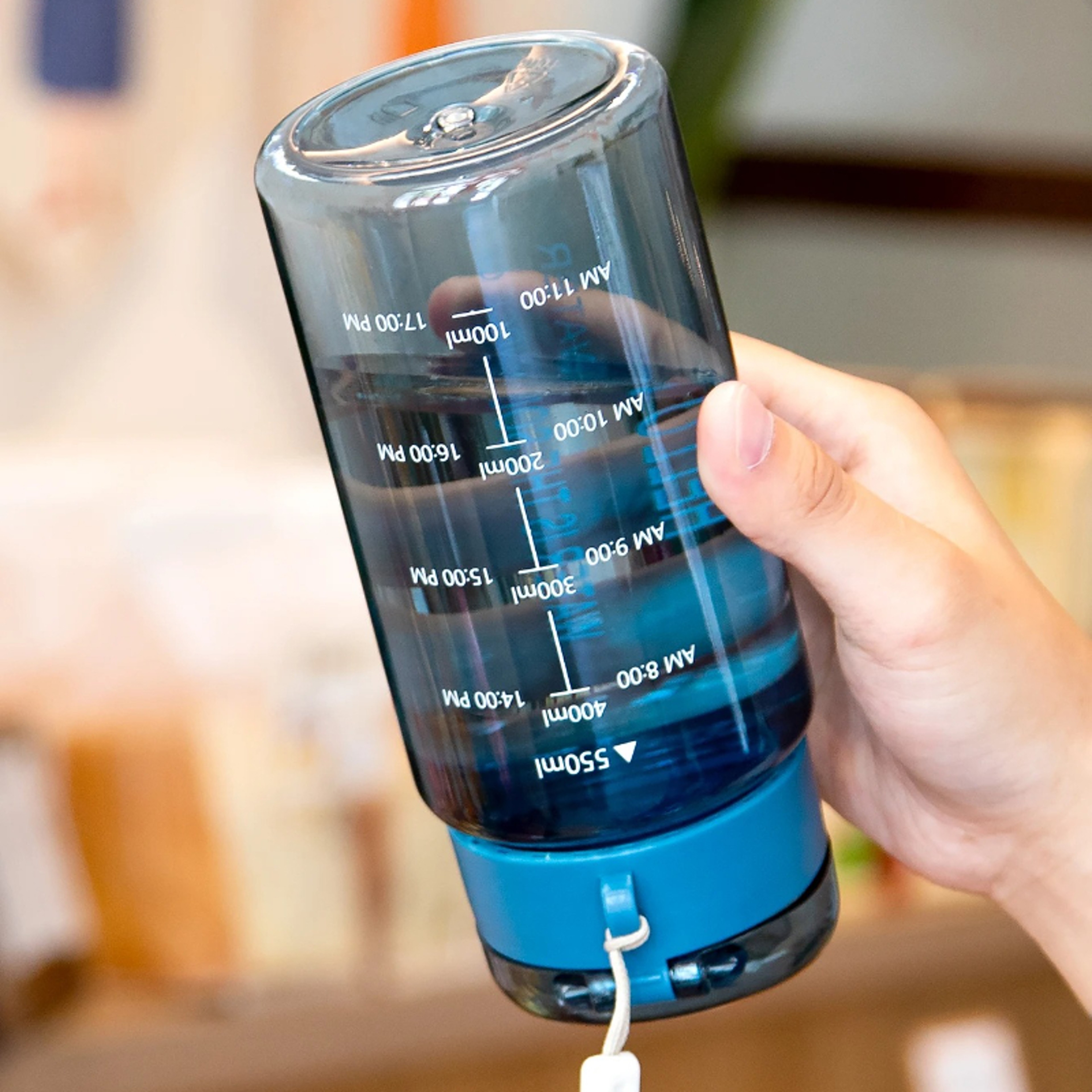 Transparent Water Bottle with Filter & Anti Fall Design Perfect for Men Women & Students – view 4