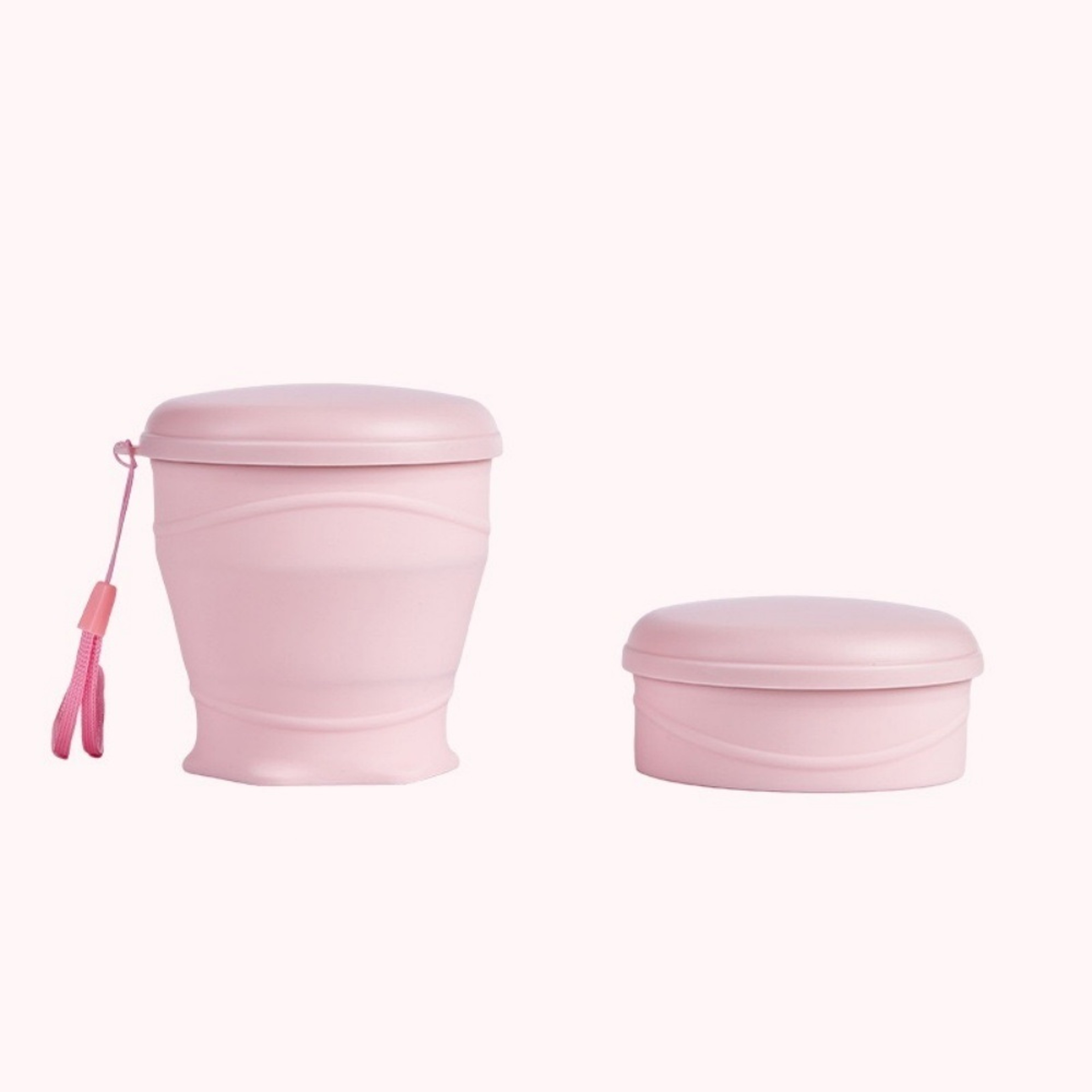 Foldable Silicone Travel Cup with Lid Compact Portable & Durable Water Cup for Camping Travel & Outdoors – view 7