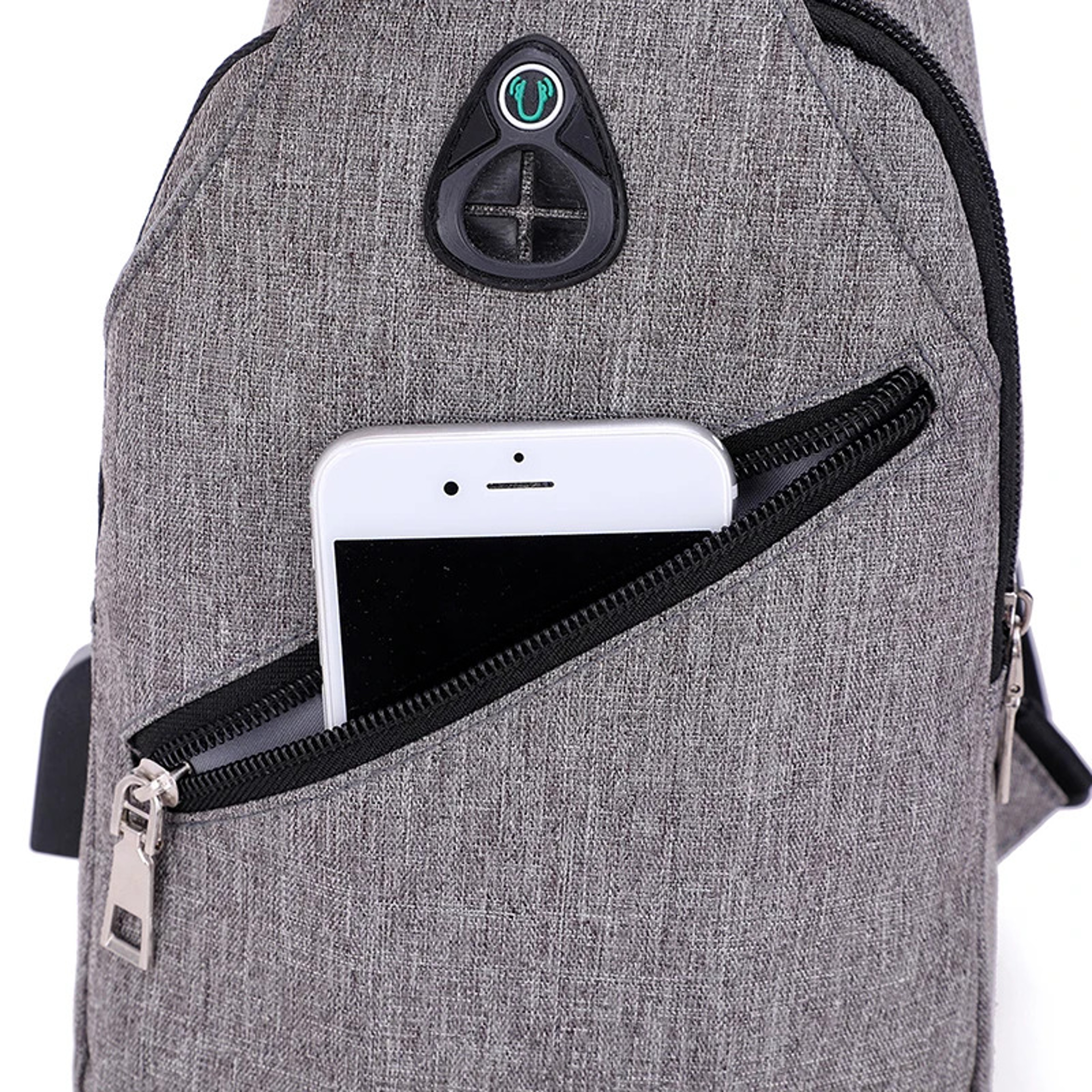 Large Capacity Laptop Chest Bag Trendy Messenger Bag For Men  Women 2