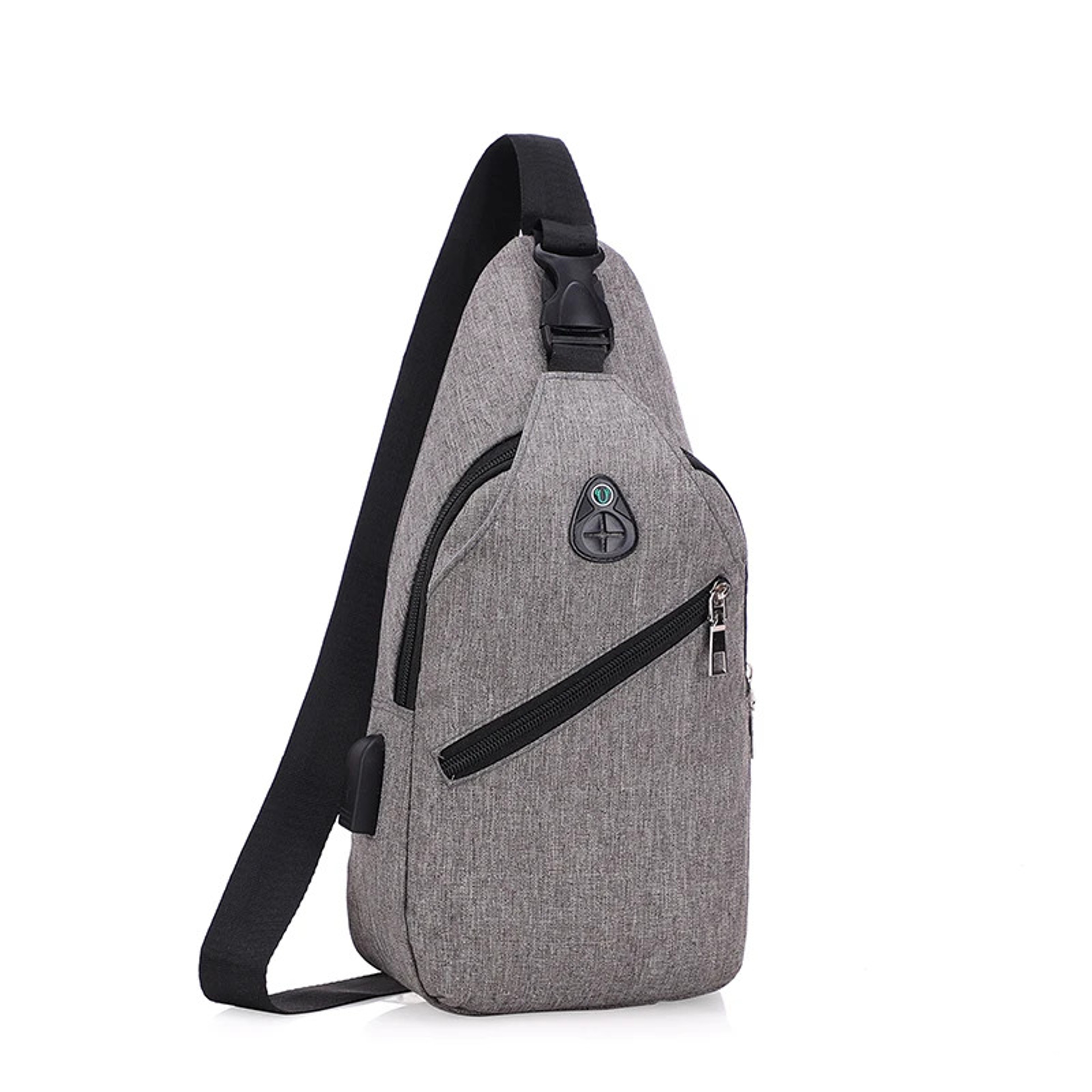 Large Capacity Laptop Chest Bag Trendy Messenger Bag For Men  Women 4
