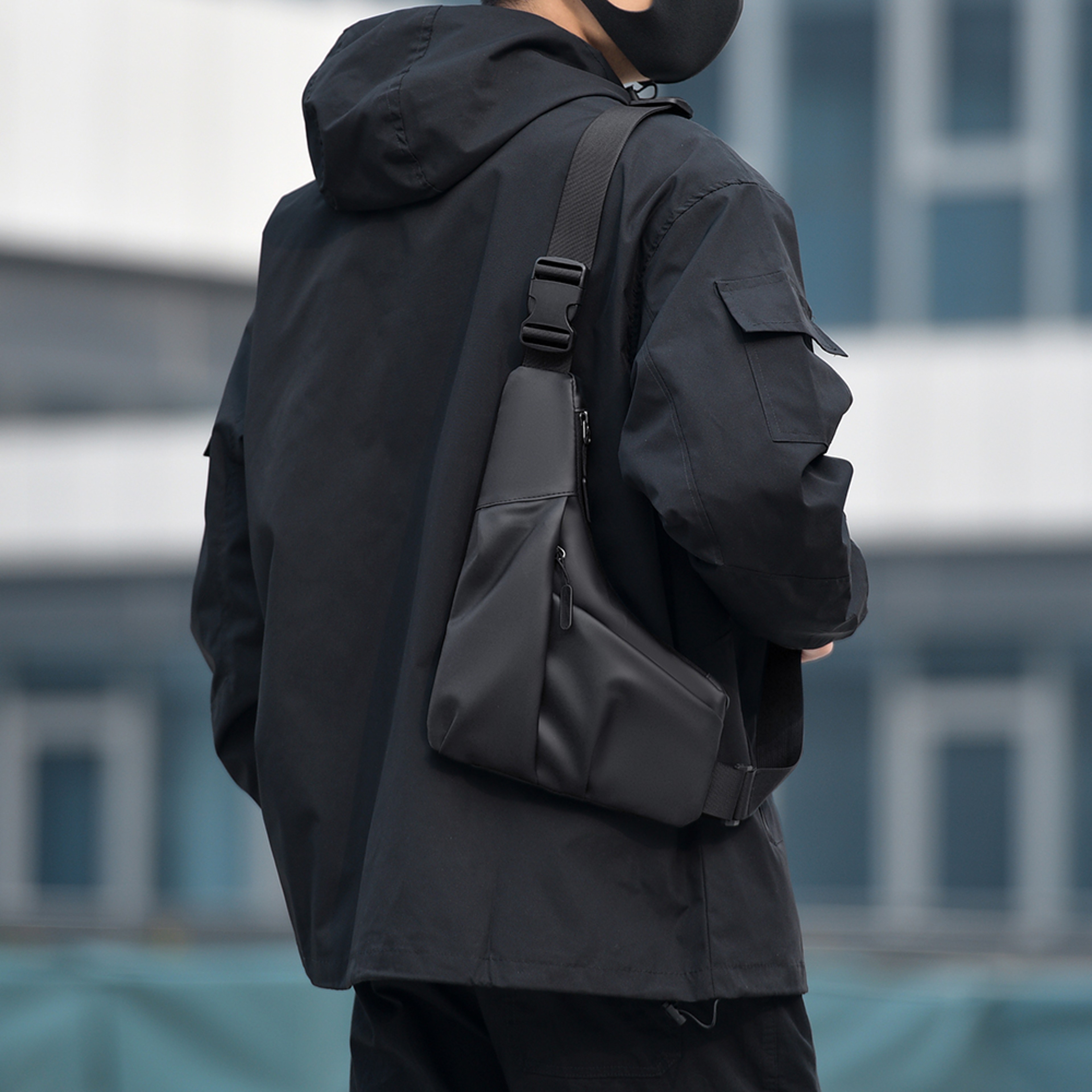 Multifunctional High Quality Crossbody Shoulder Bag for Men Portable Messenger Chest Bag – view 3