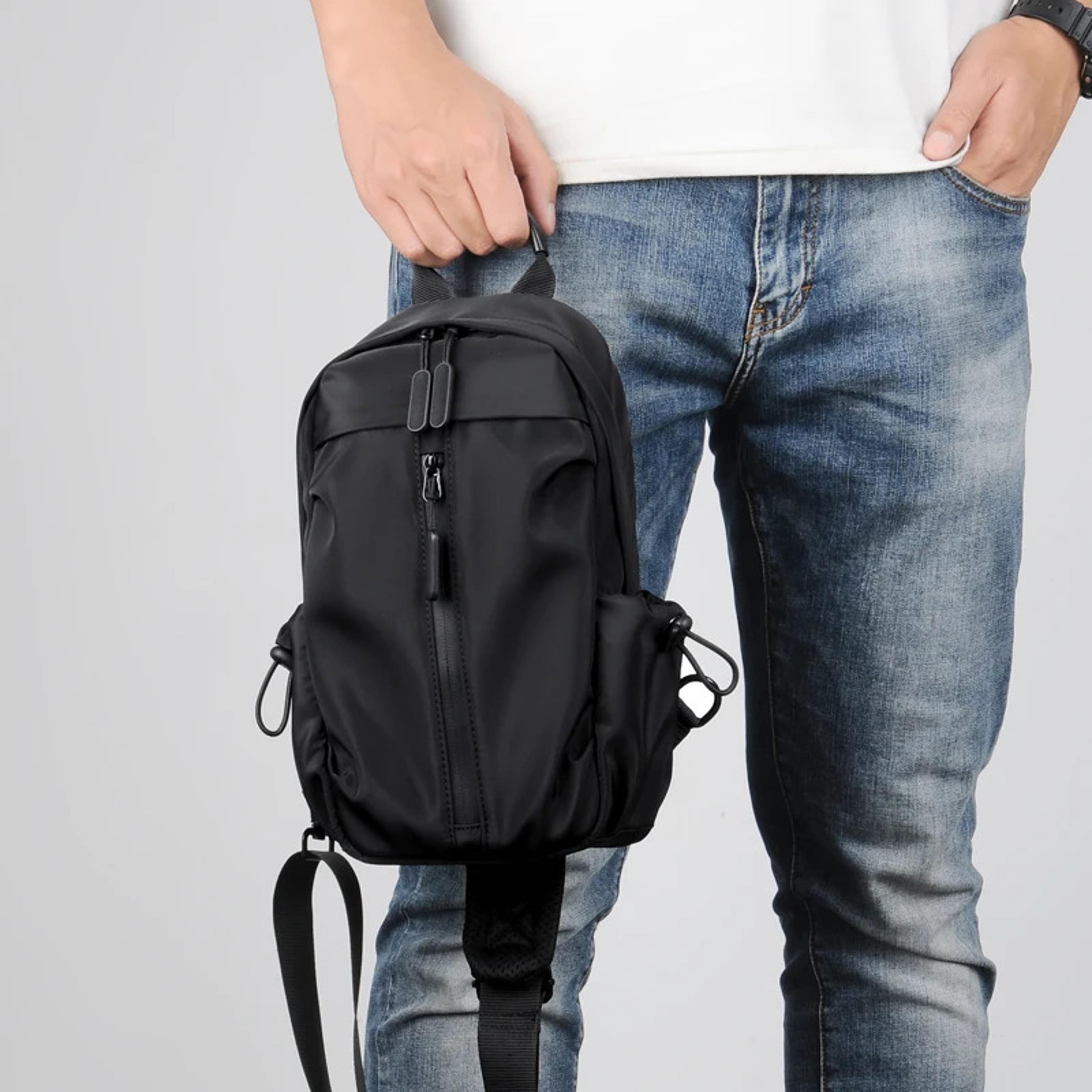 Mens Waterproof Multicompartment Crossbody Shoulder Bag For Outdoor Sports And Travel 1